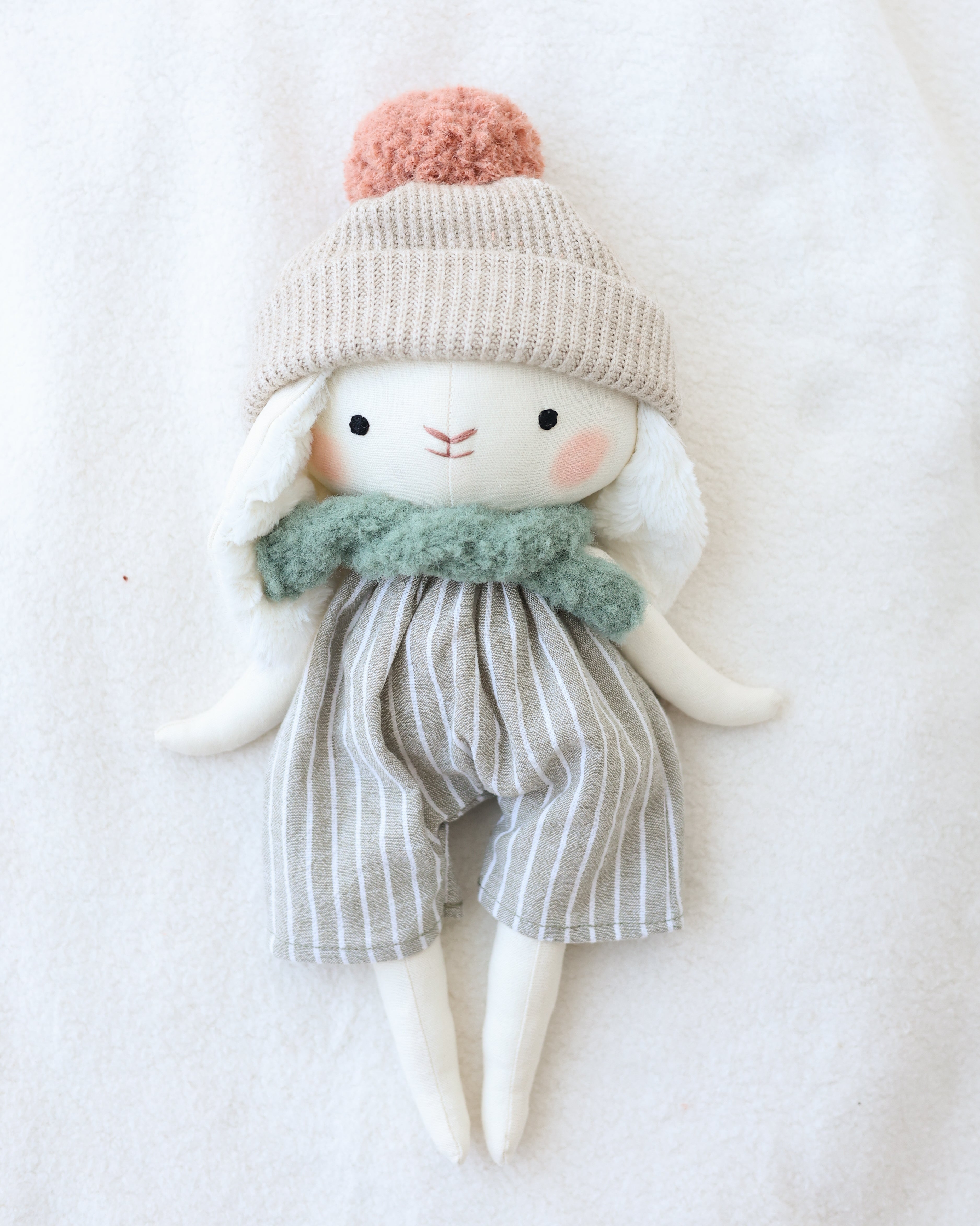 Jeannot · Bunny Doll · Striped Jumpsuit