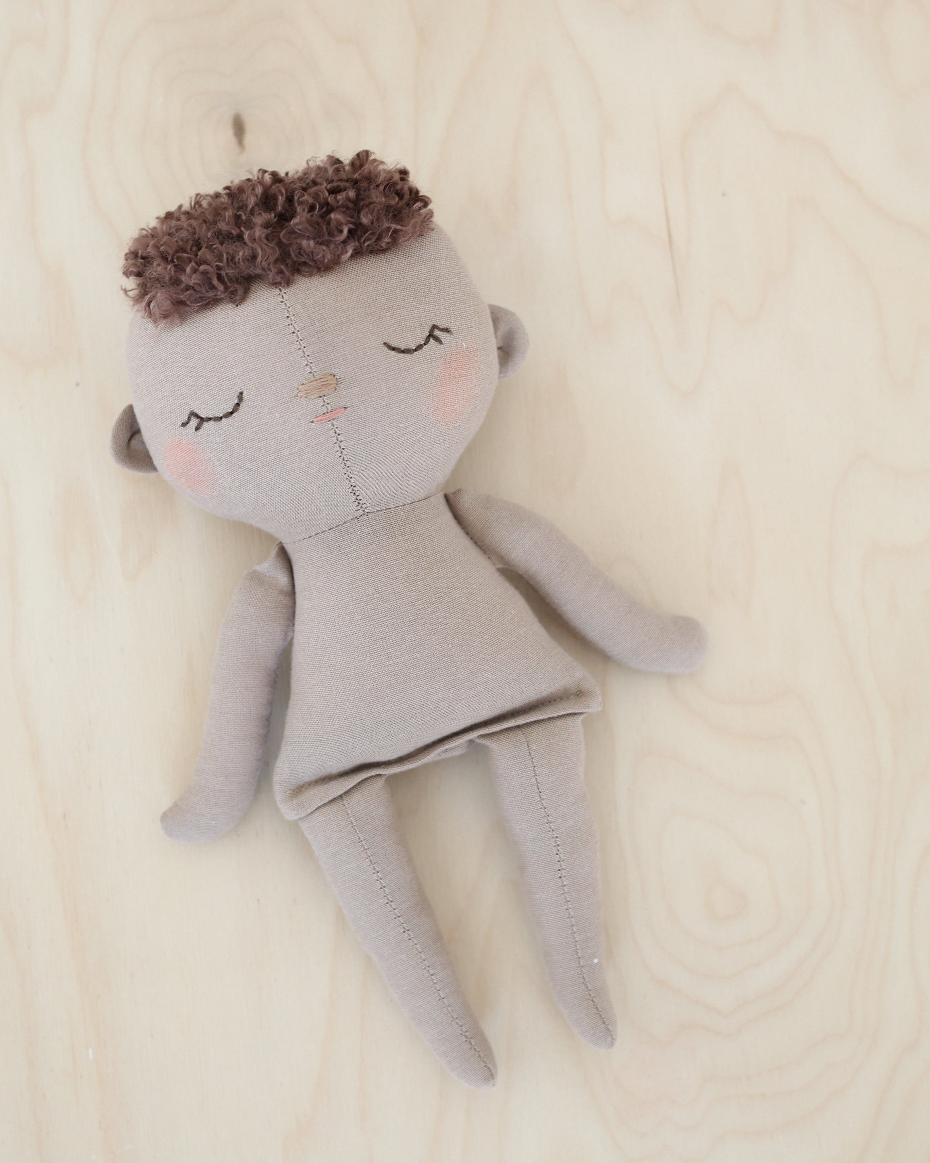 Baby Doll · Animal Bonnet & Diaper