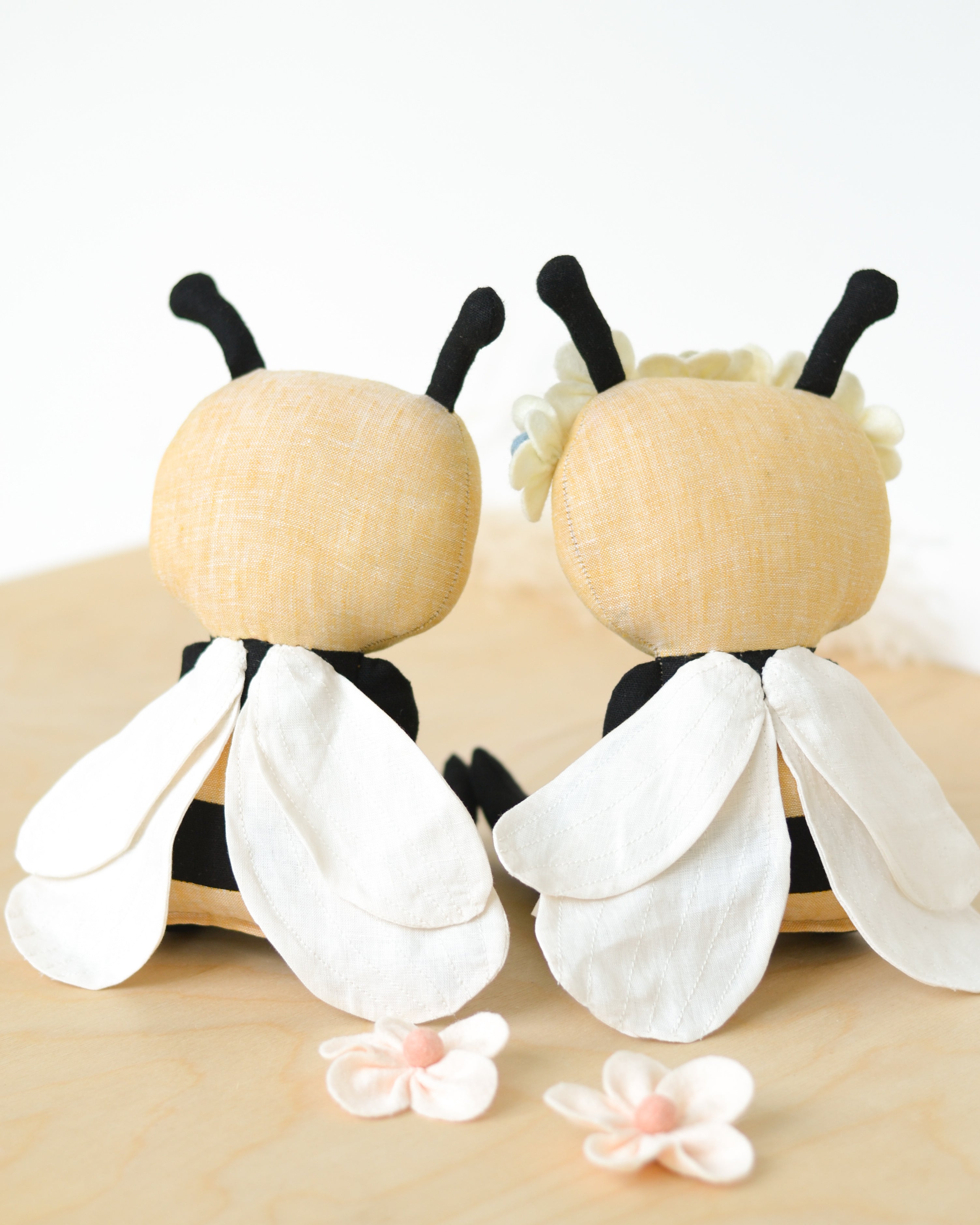 Bee Soft Toy Sewing Pattern – PDF Digital Download