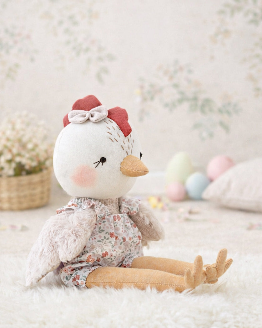 Molde de Costura - Boneca Pintinho / Galinha