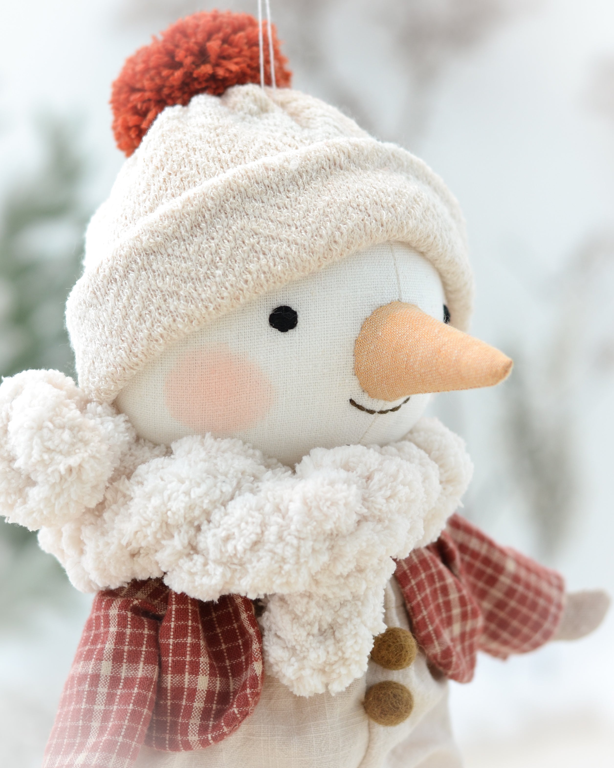 Poupée bonhomme de neige