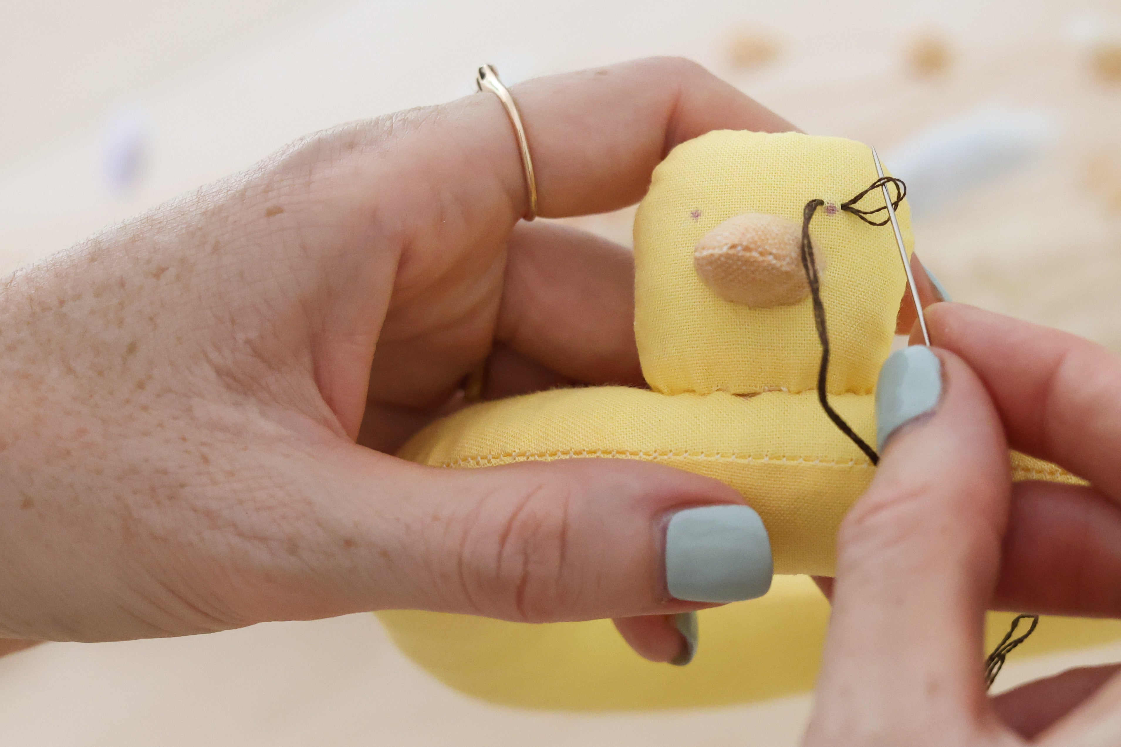 Patron de couture pour peluche grenouille