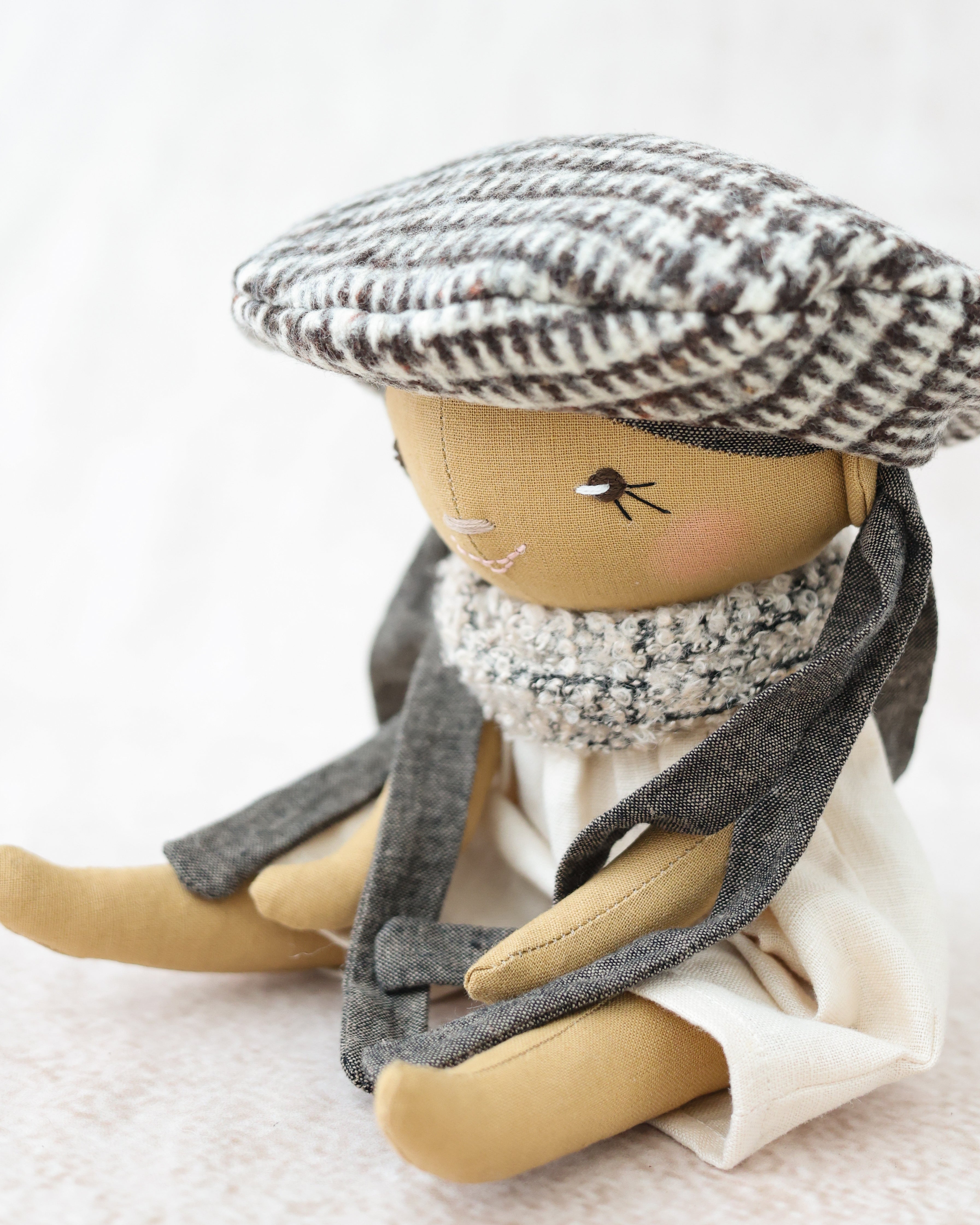 Classic Doll Dark Skin and Long Brown Hair