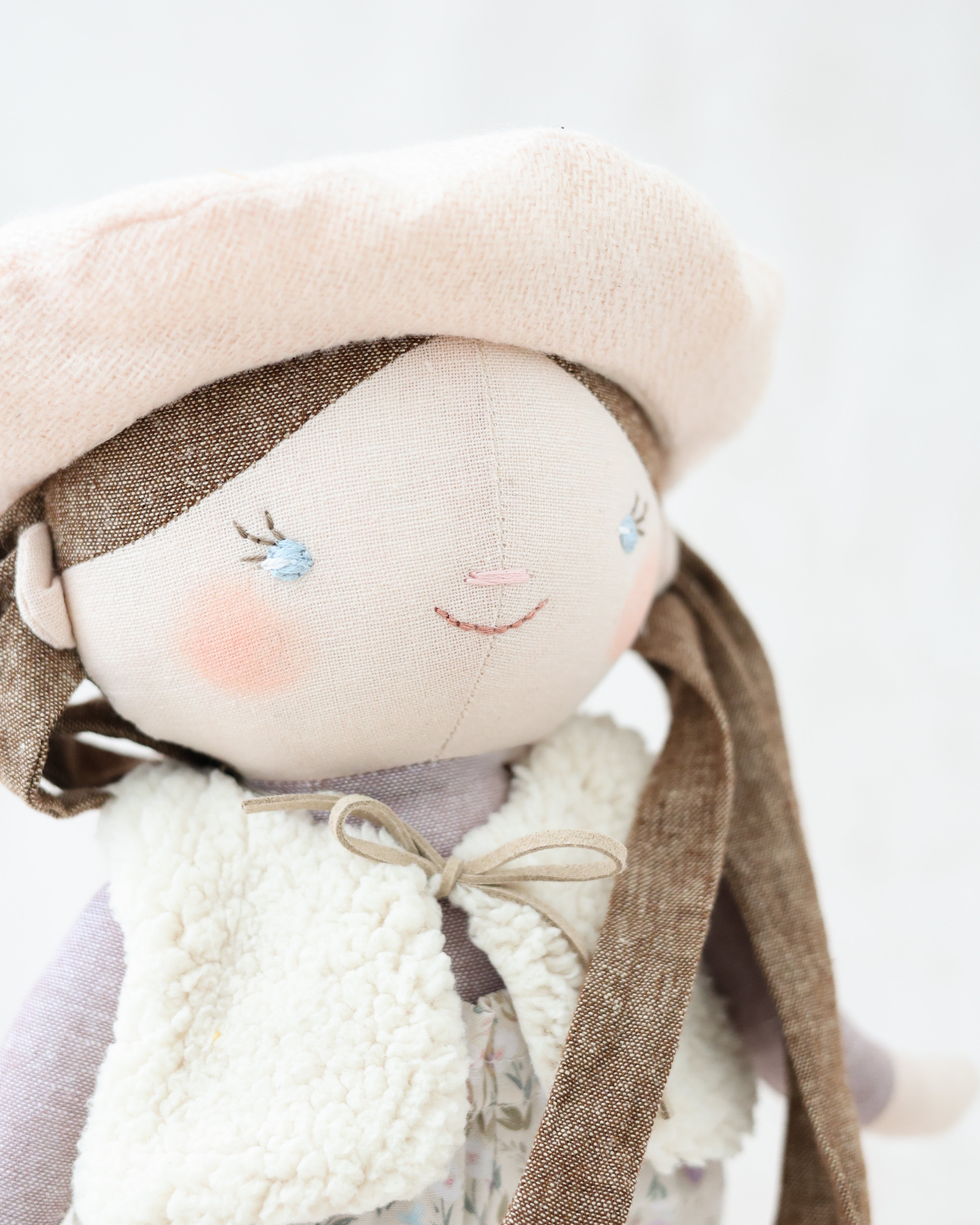 Classic Doll Long Brown Hair