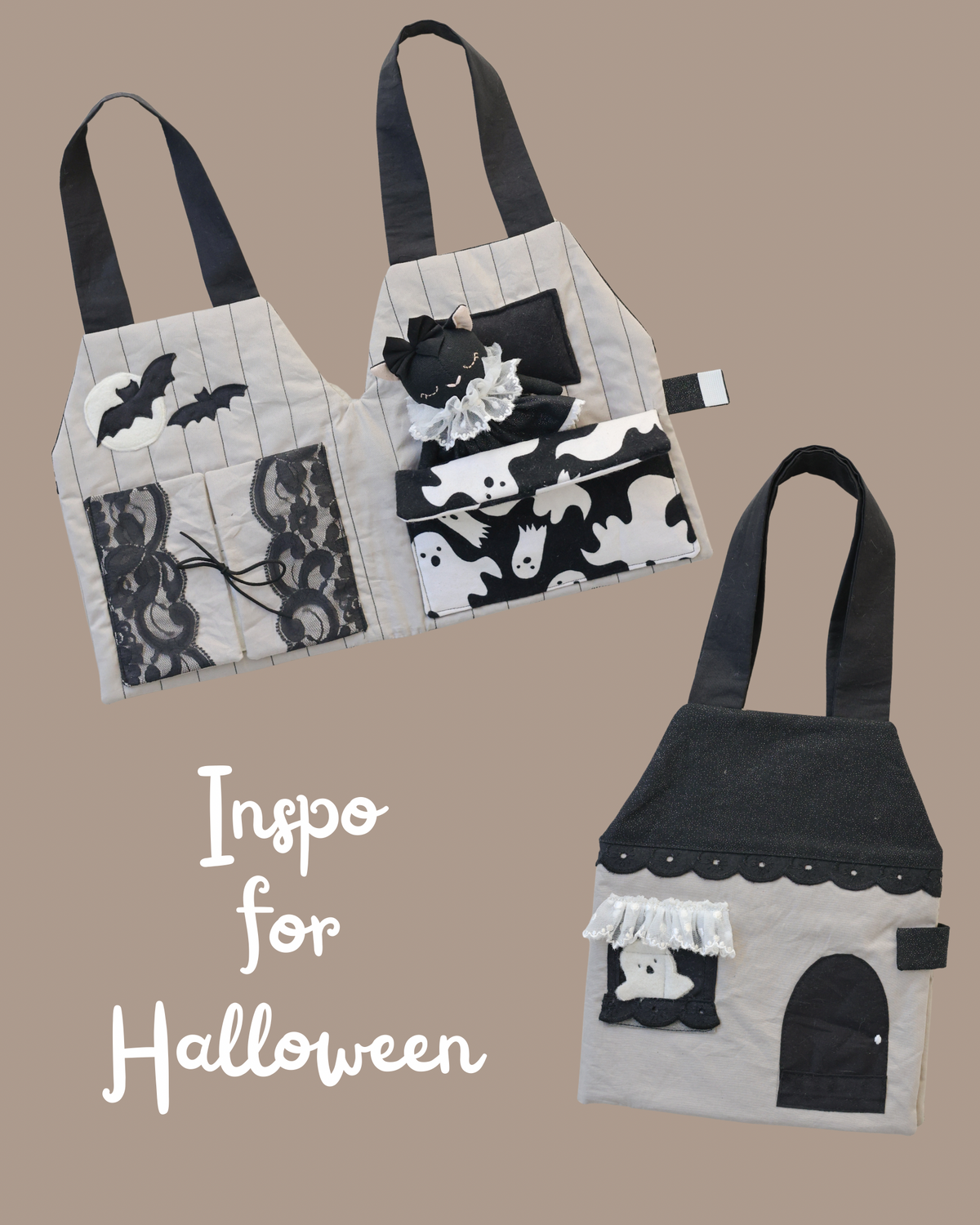 Dollhouse Play Bag Sewing Pattern – PDF Digital Download