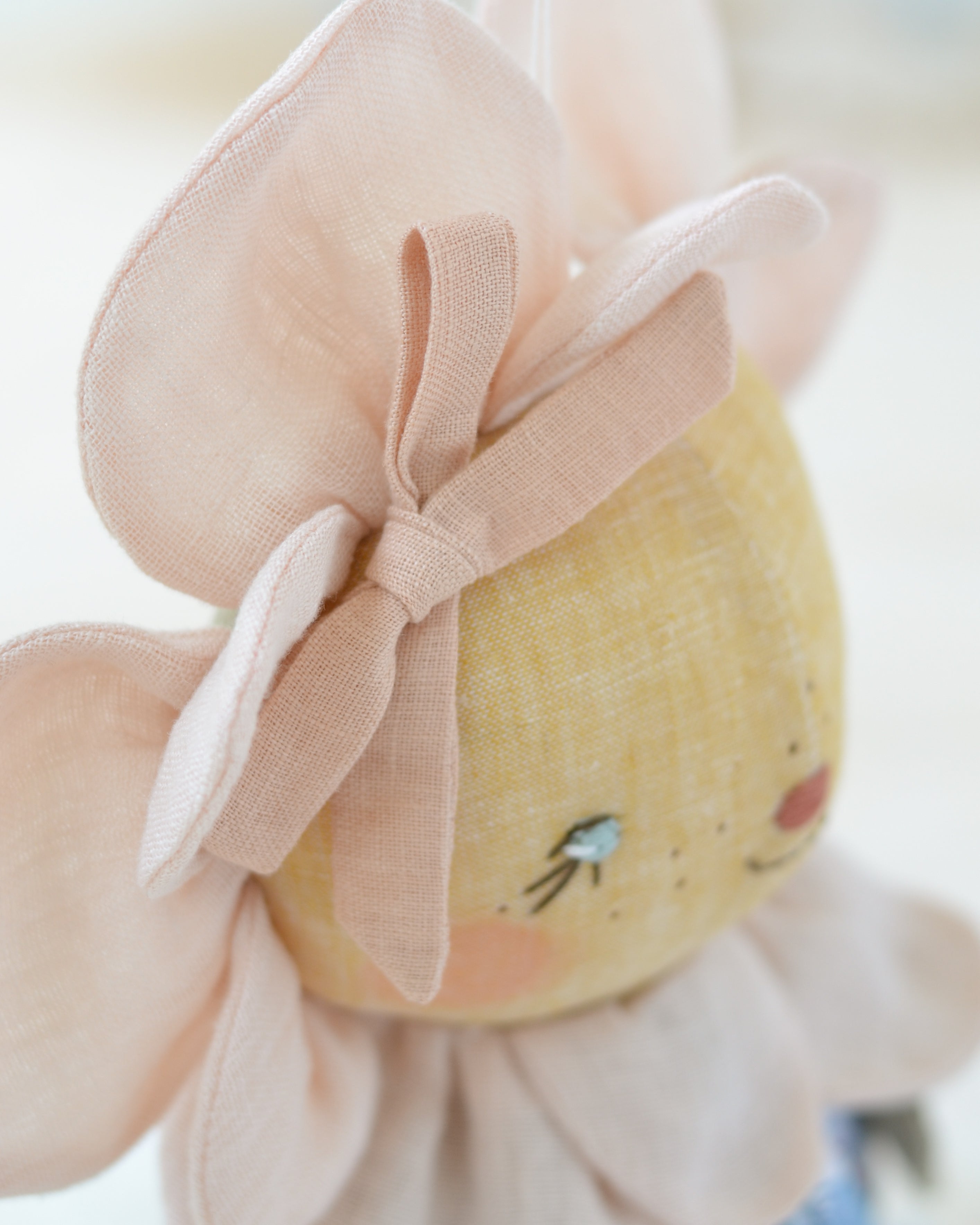 Pink Flower Soft Toy Flower Skirt