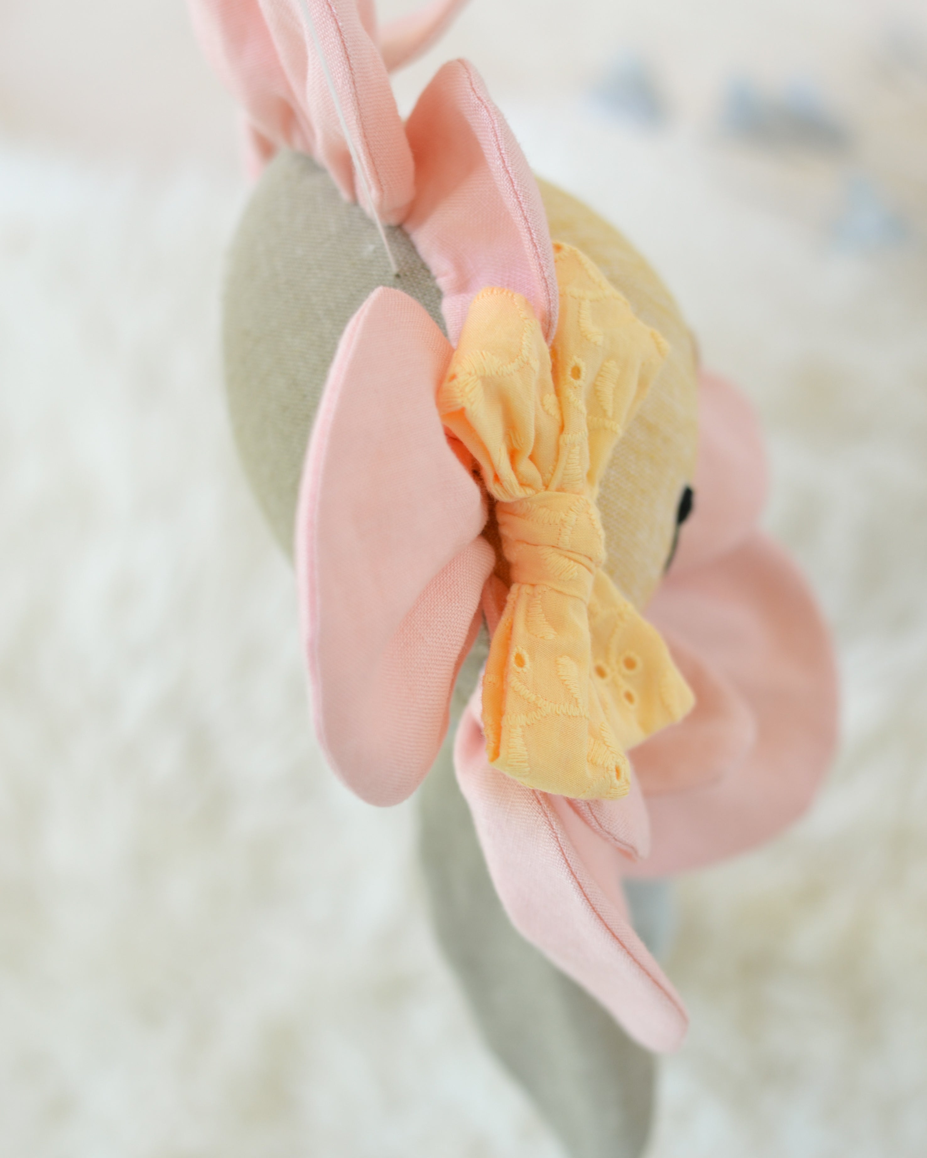 Pink Flower Soft Toy Sage Flower Bloomer
