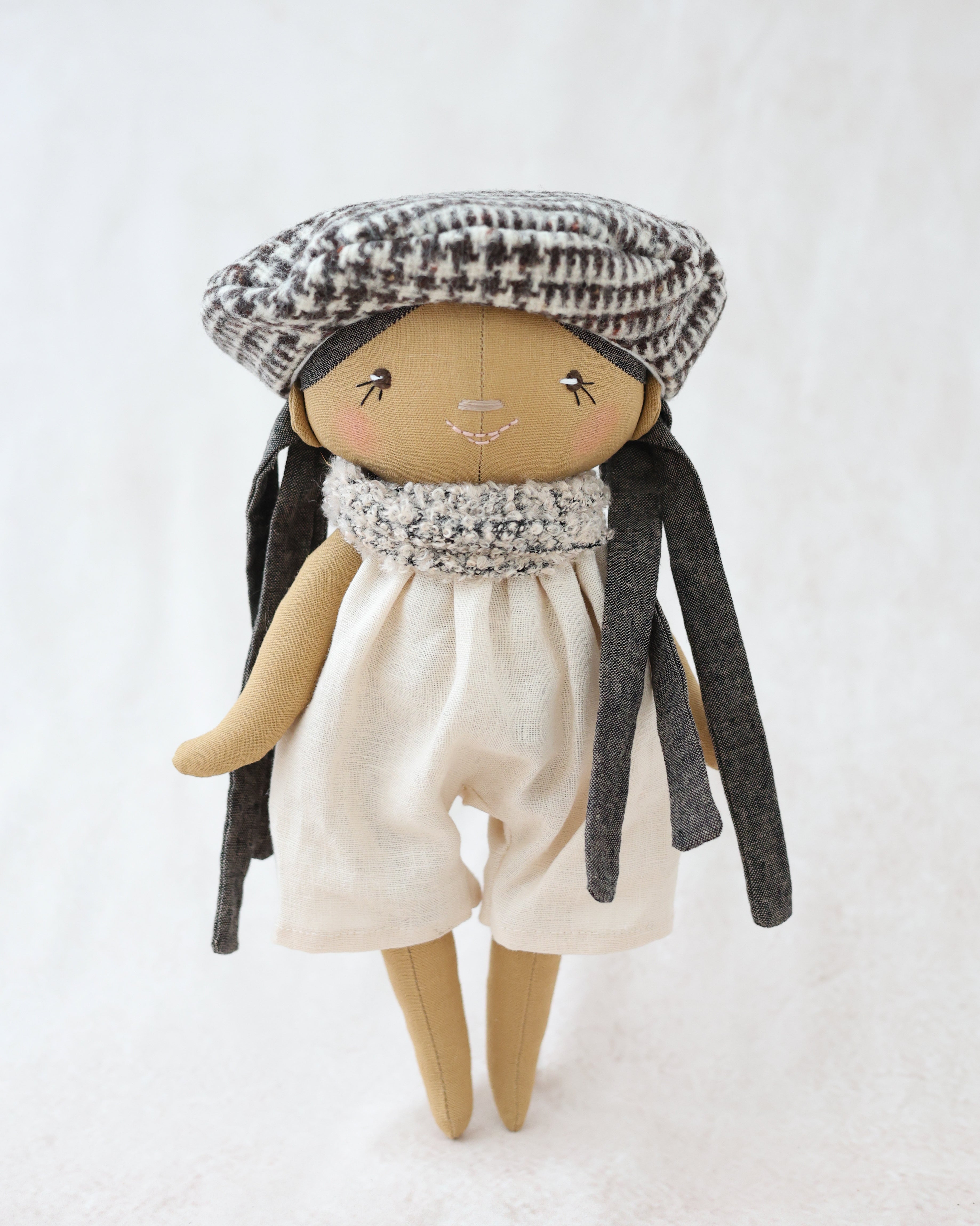 Classic Doll Dark Skin and Long Brown Hair