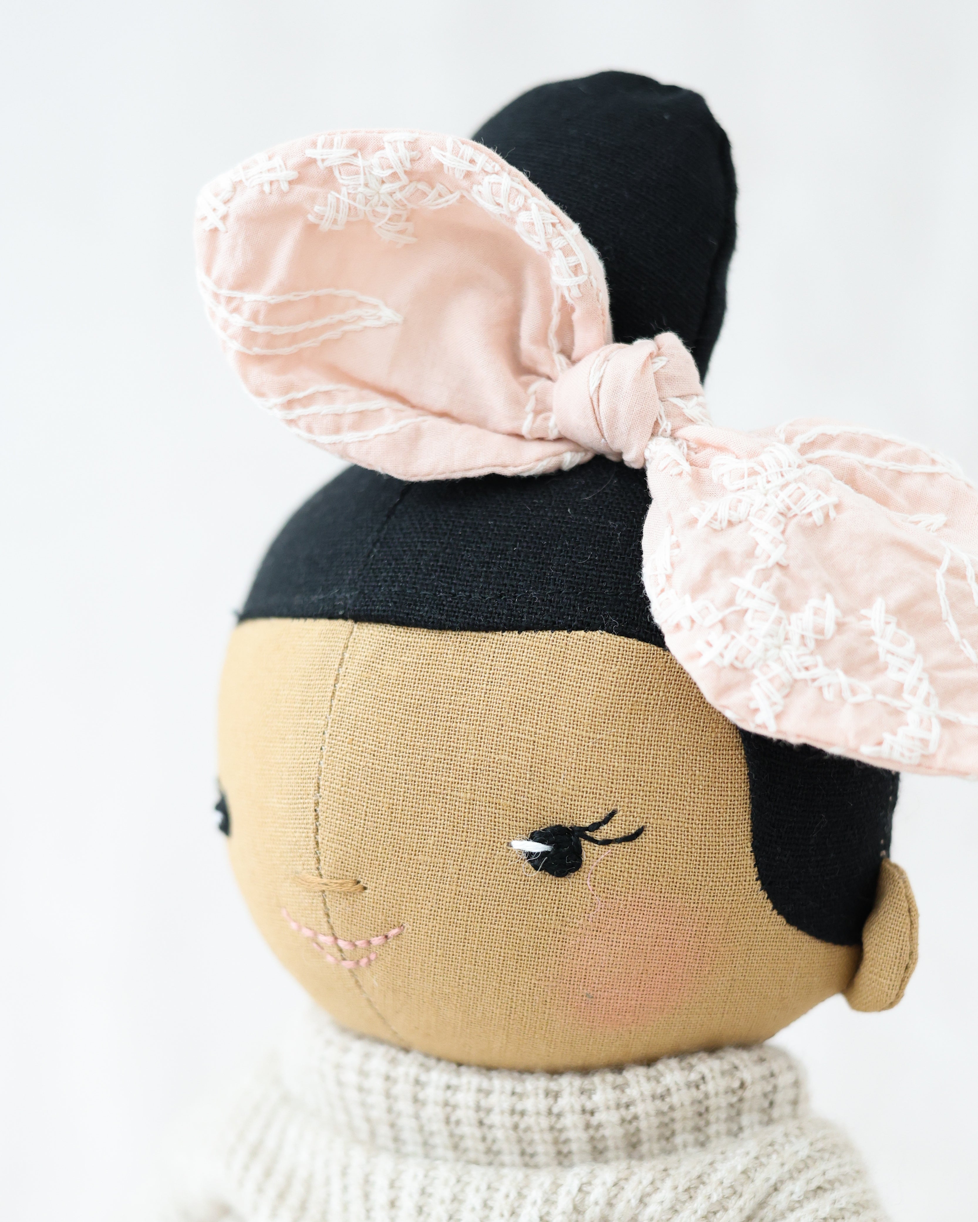 Classic Doll Chinese Girl with Pink Skirt