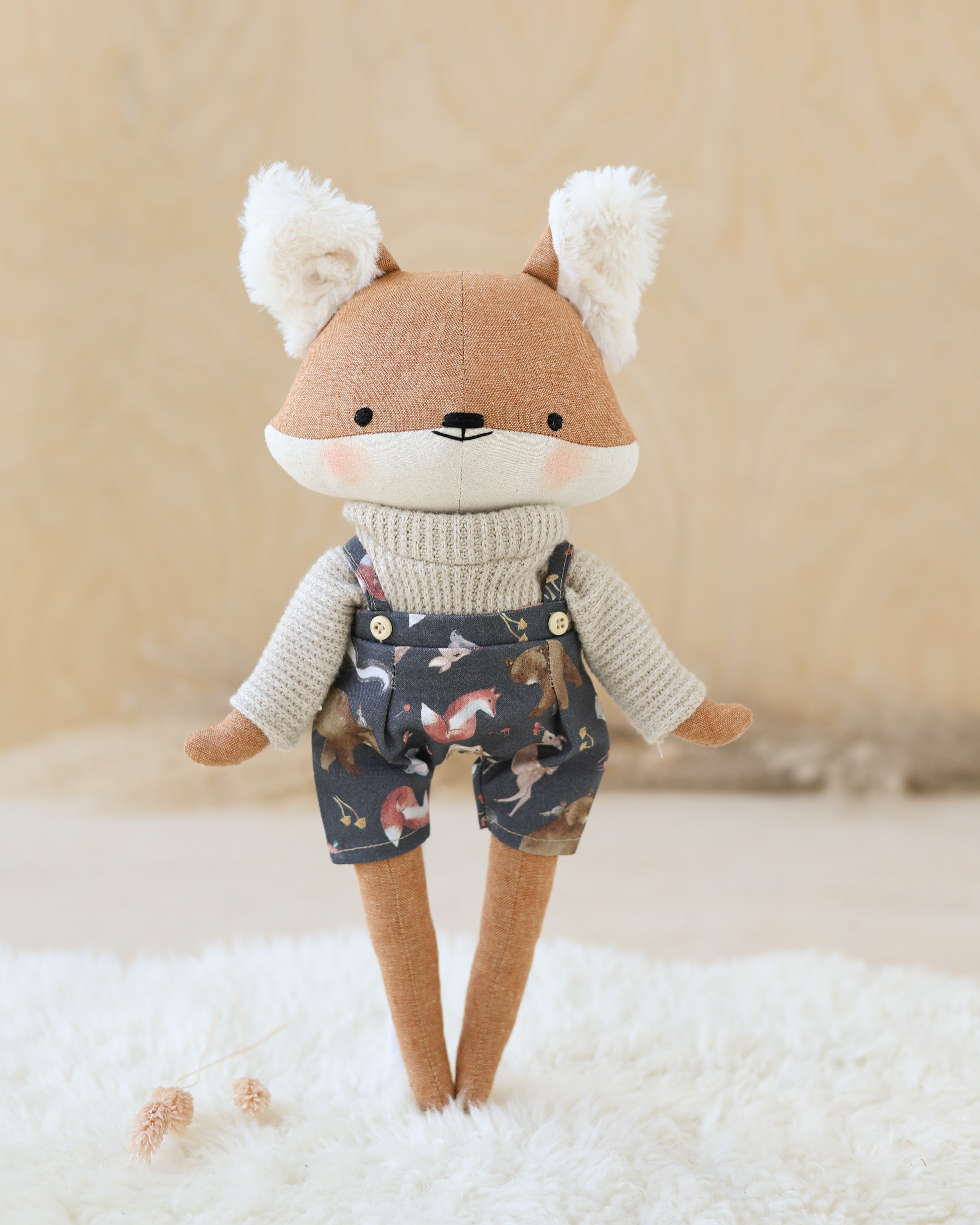 Kit de couture - Poupée renard Bernard