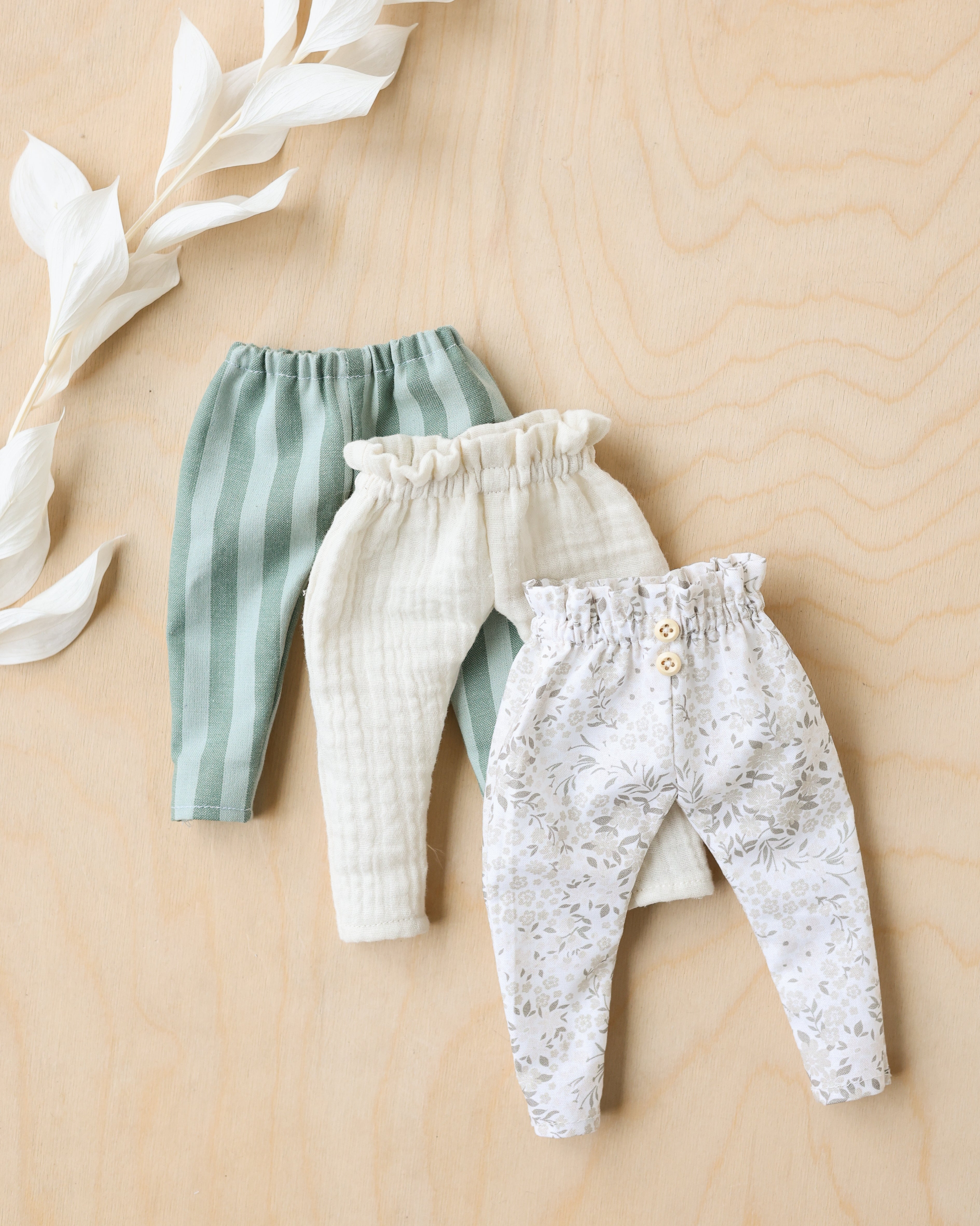 Classic doll with Fabric Hair Sewing Pattern