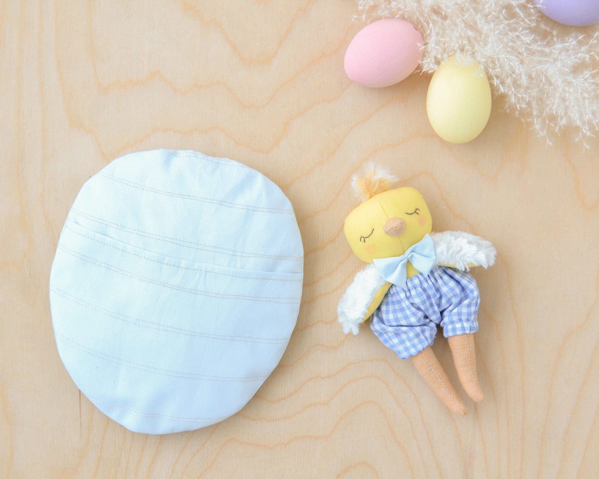 Mini chick doll Easter hunt ideas