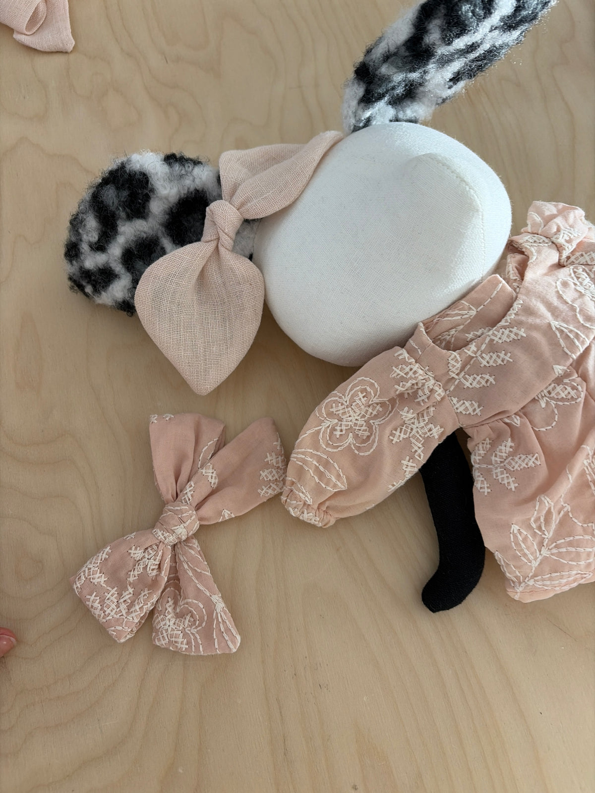 Dog Doll Alphonsine pink jumpsuit
