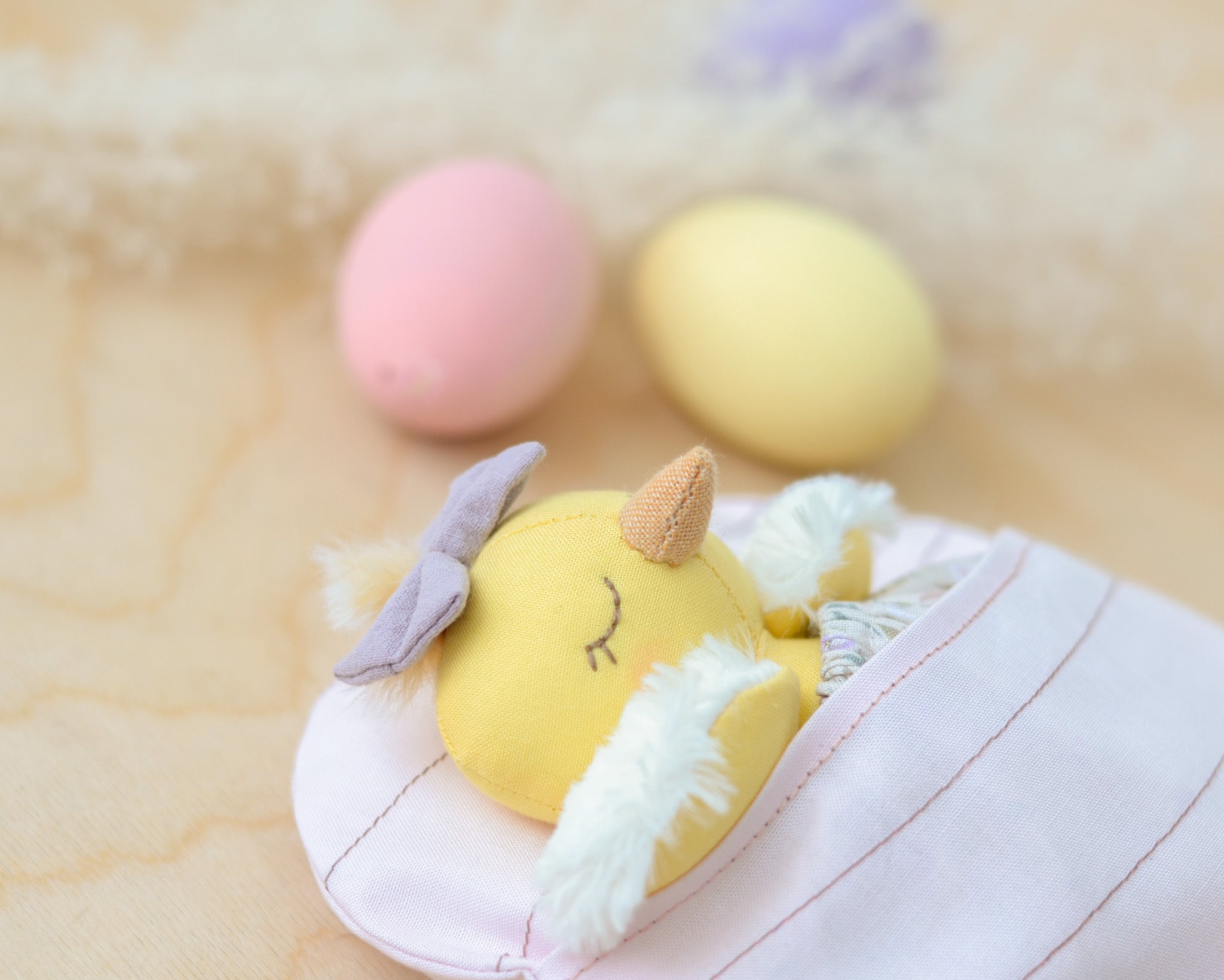 sewing kit mini chick easter