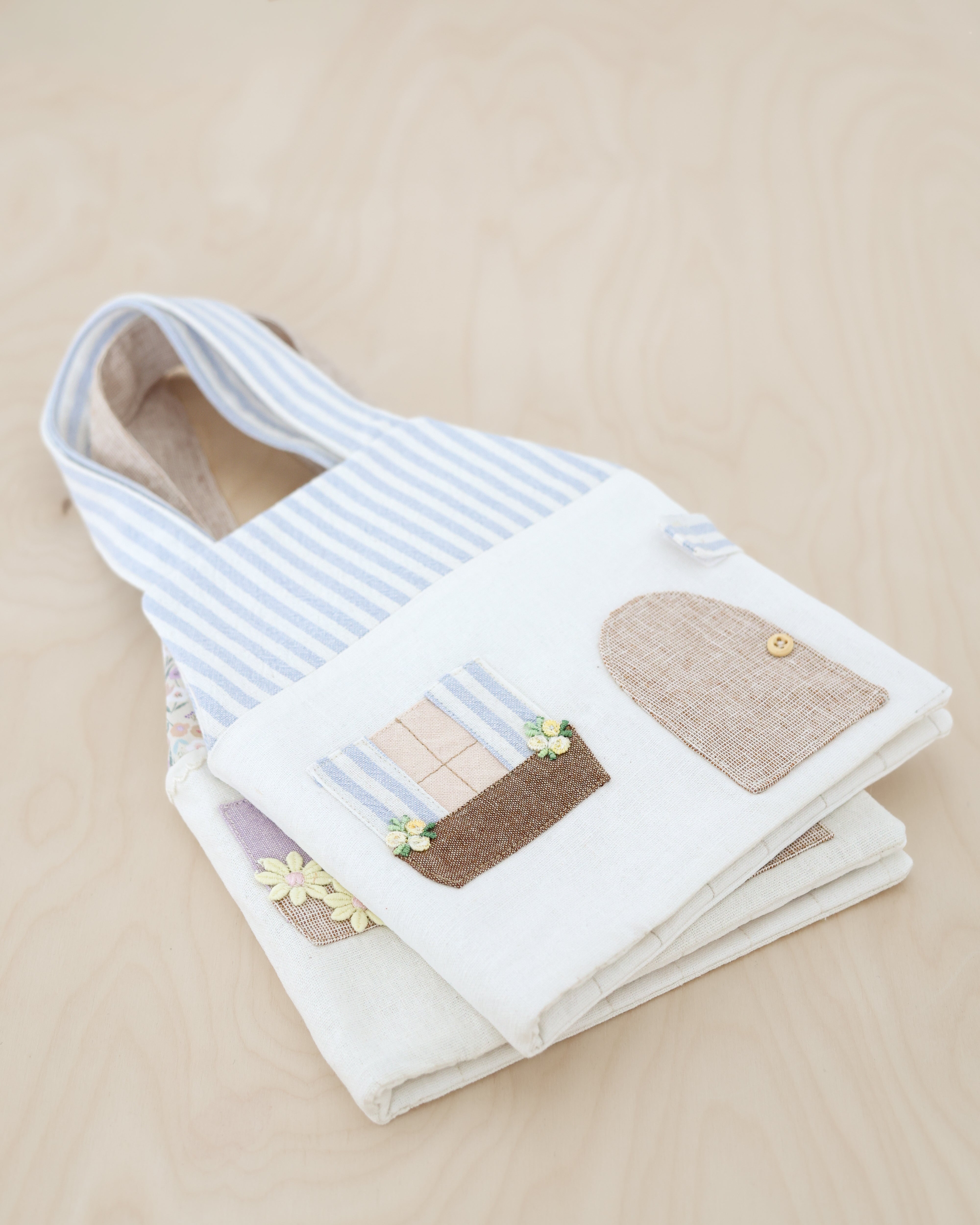 Dollhouse Play Bag Sewing Pattern – PDF Digital Download