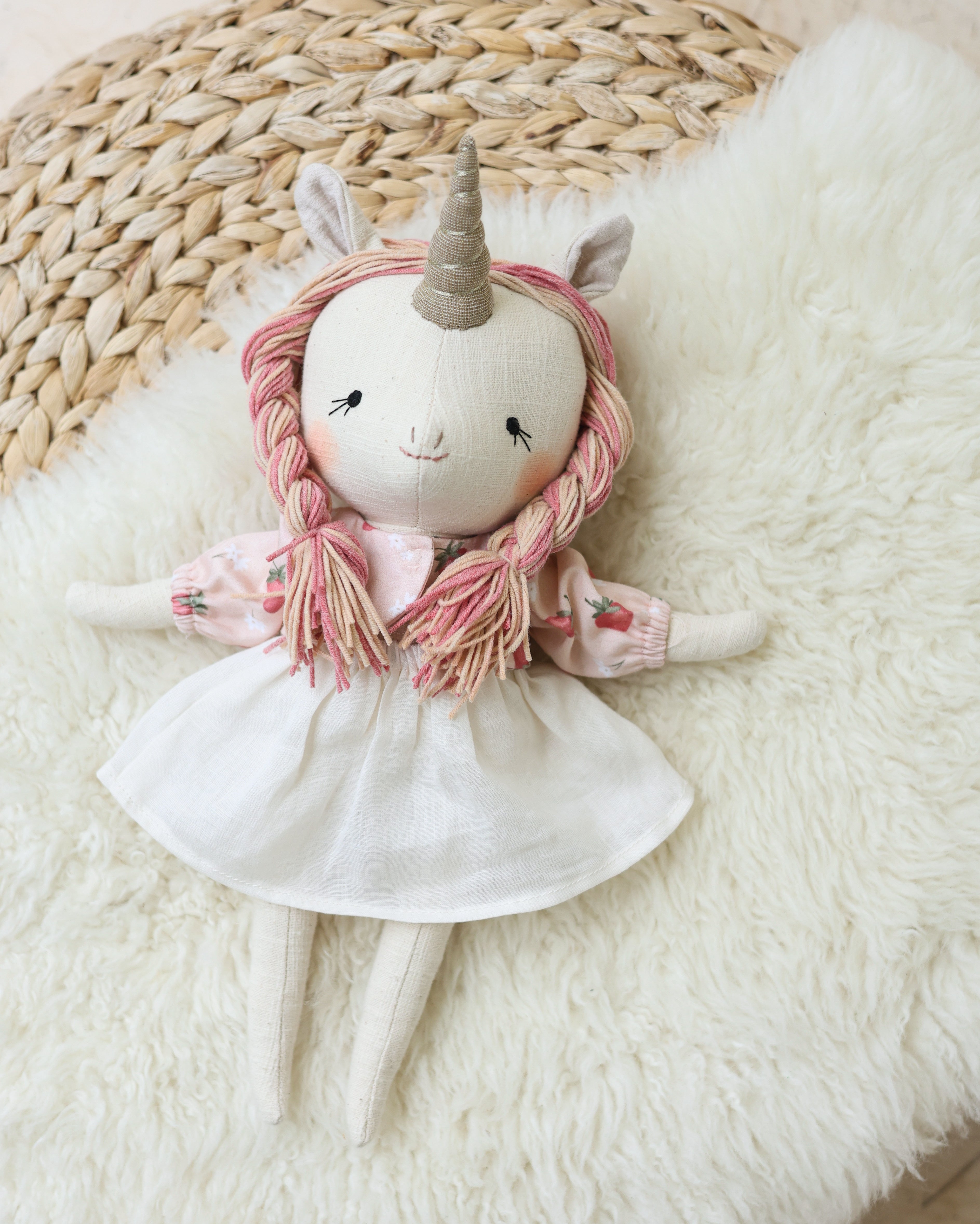 Unicorn Doll Strawberry Shirt