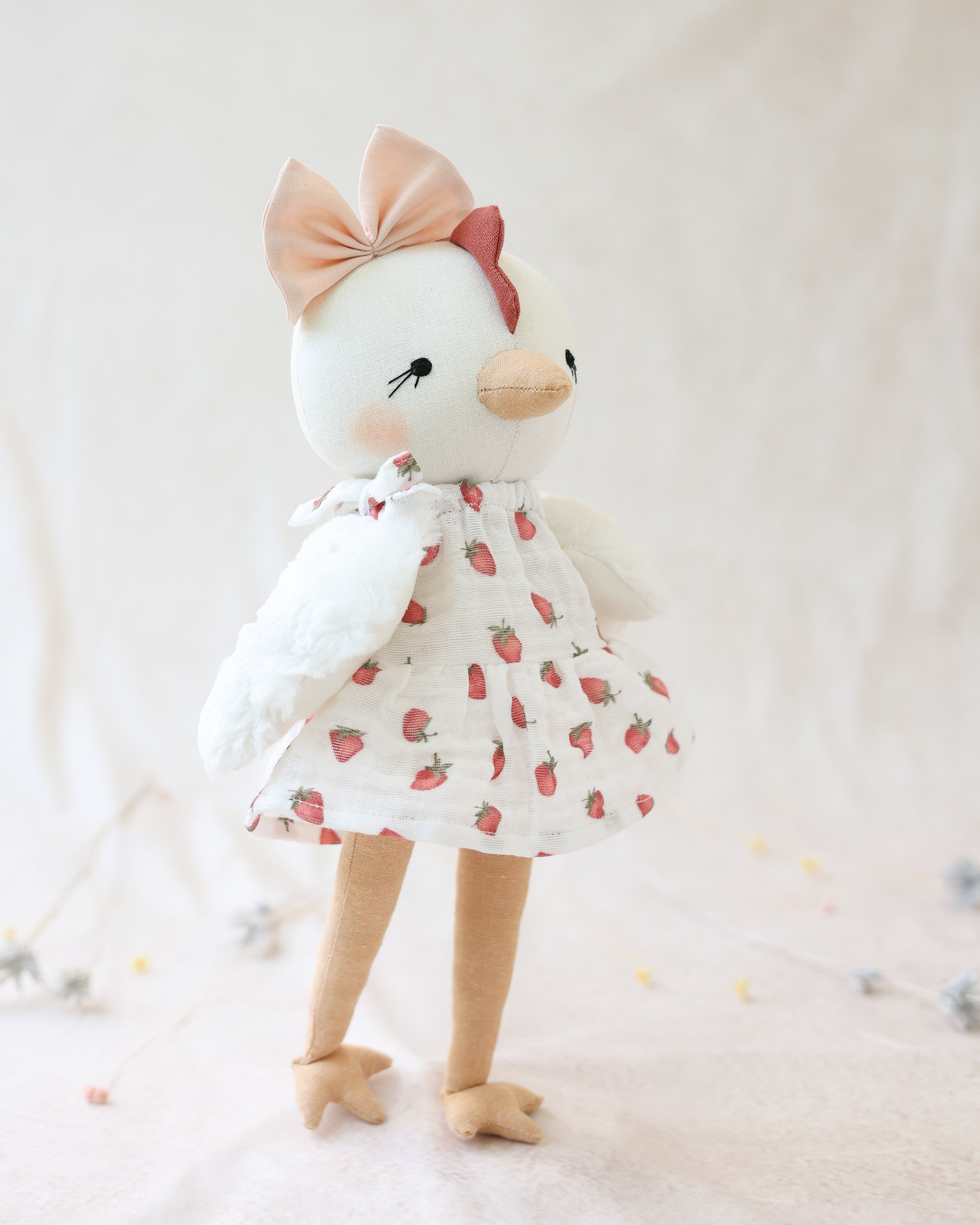 Chicken Doll Claire Strawberry Dress