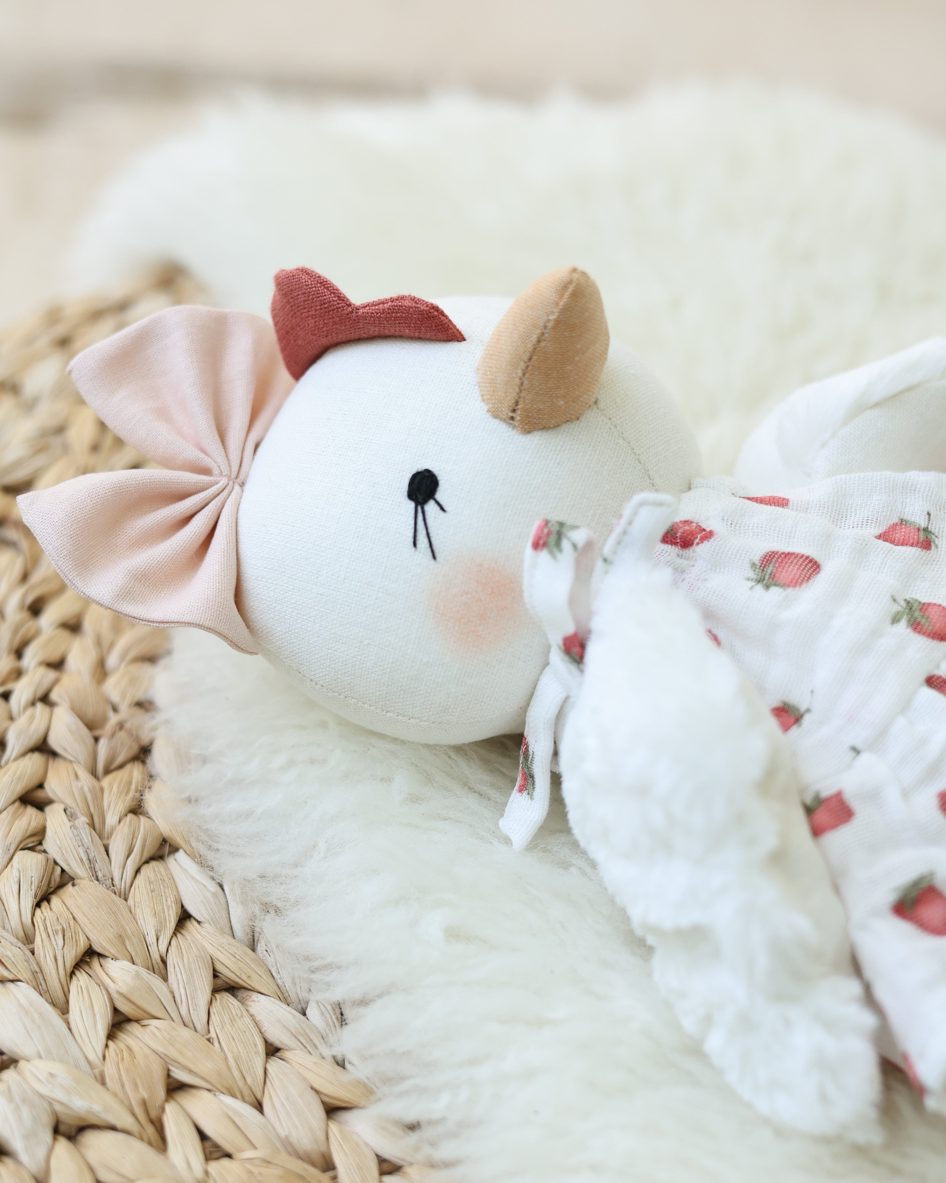 Chicken Doll Claire Strawberry Dress