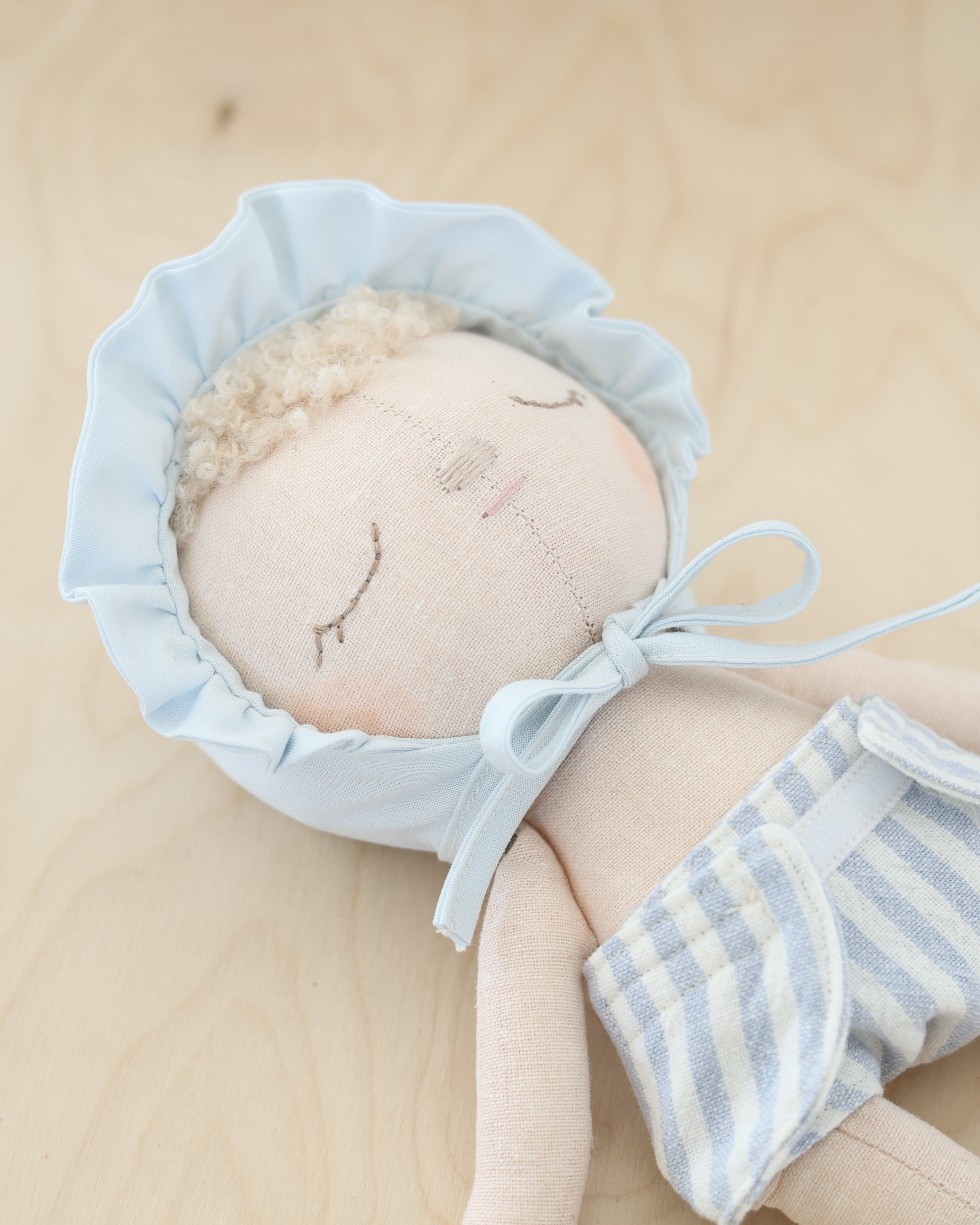 Baby Doll · Blue Bonnet & Diaper