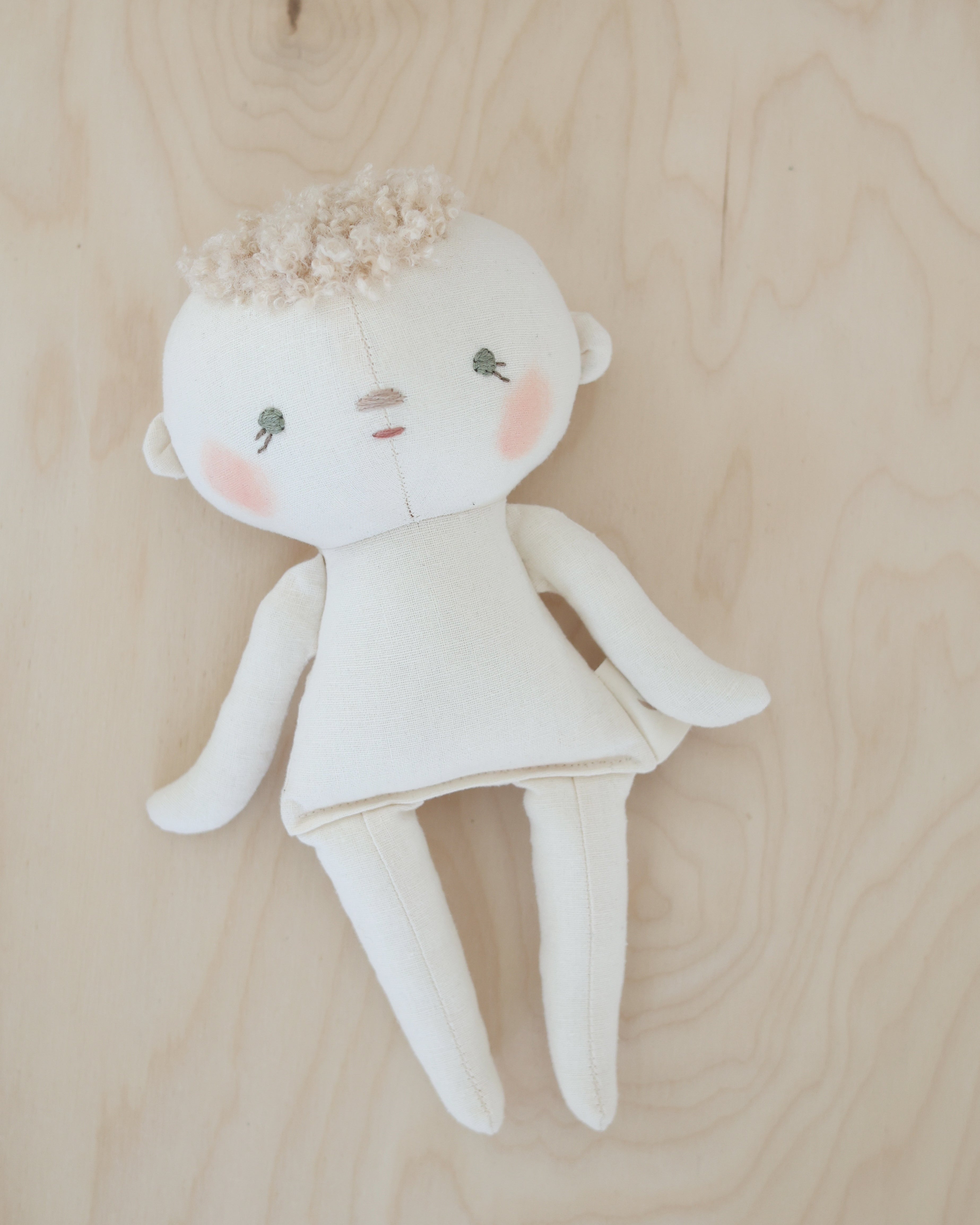 Baby Doll · Floral Bonnet & Diaper