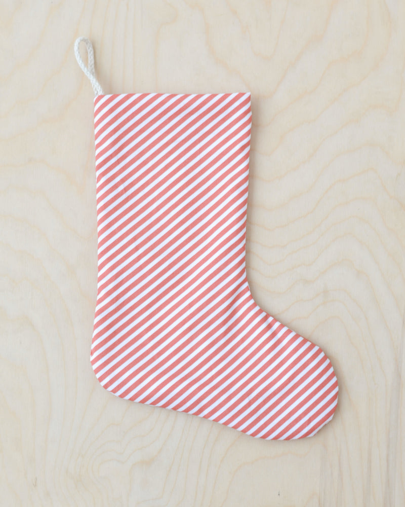 Christmas stocking | Red stripes