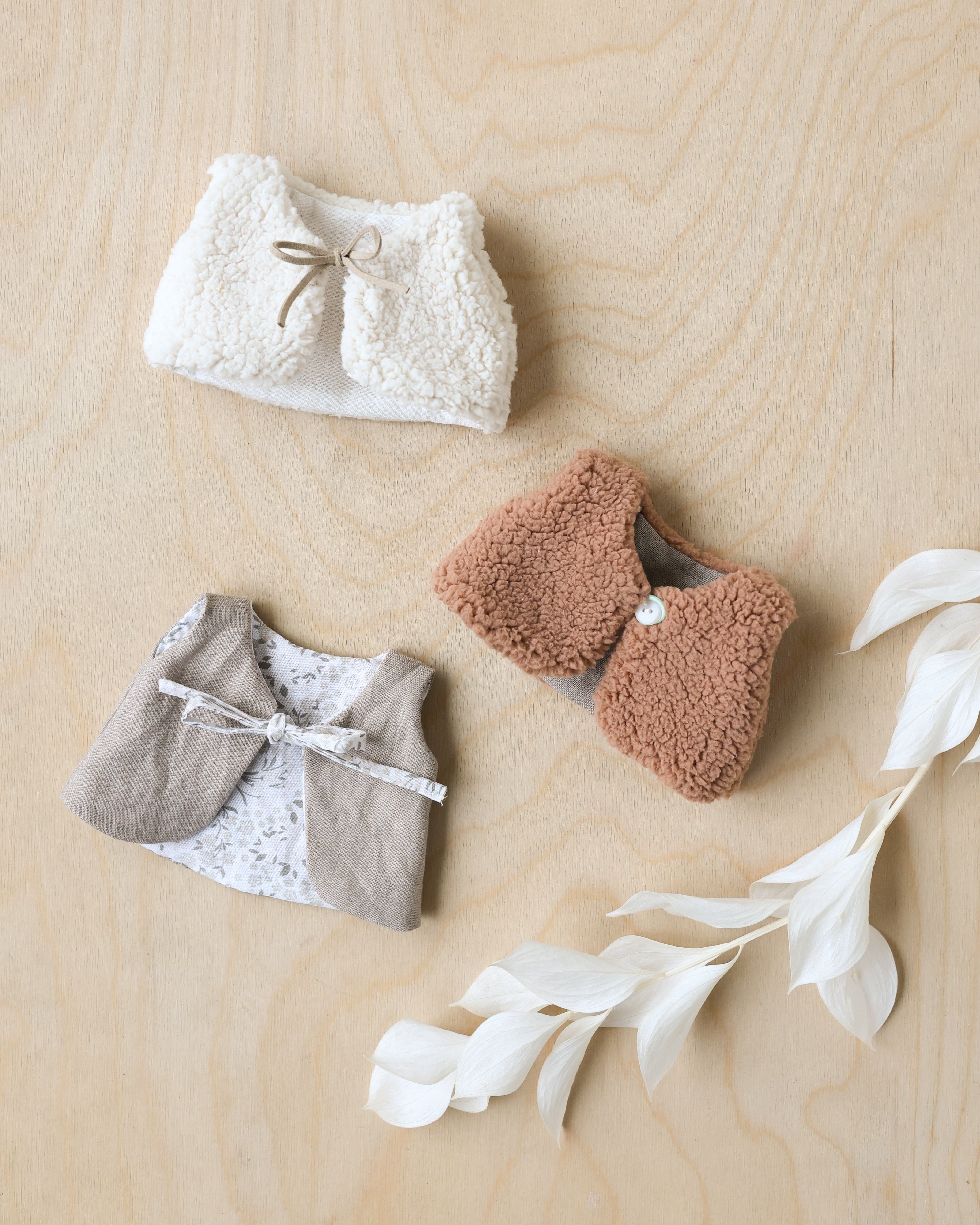 Classic doll with Fabric Hair Sewing Pattern