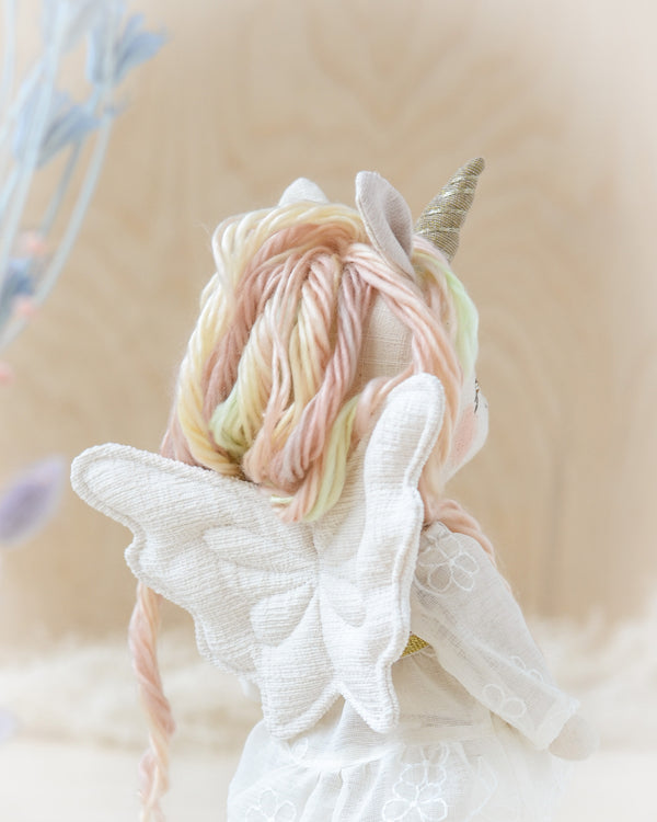 Sewing Pattern - Unicorn doll