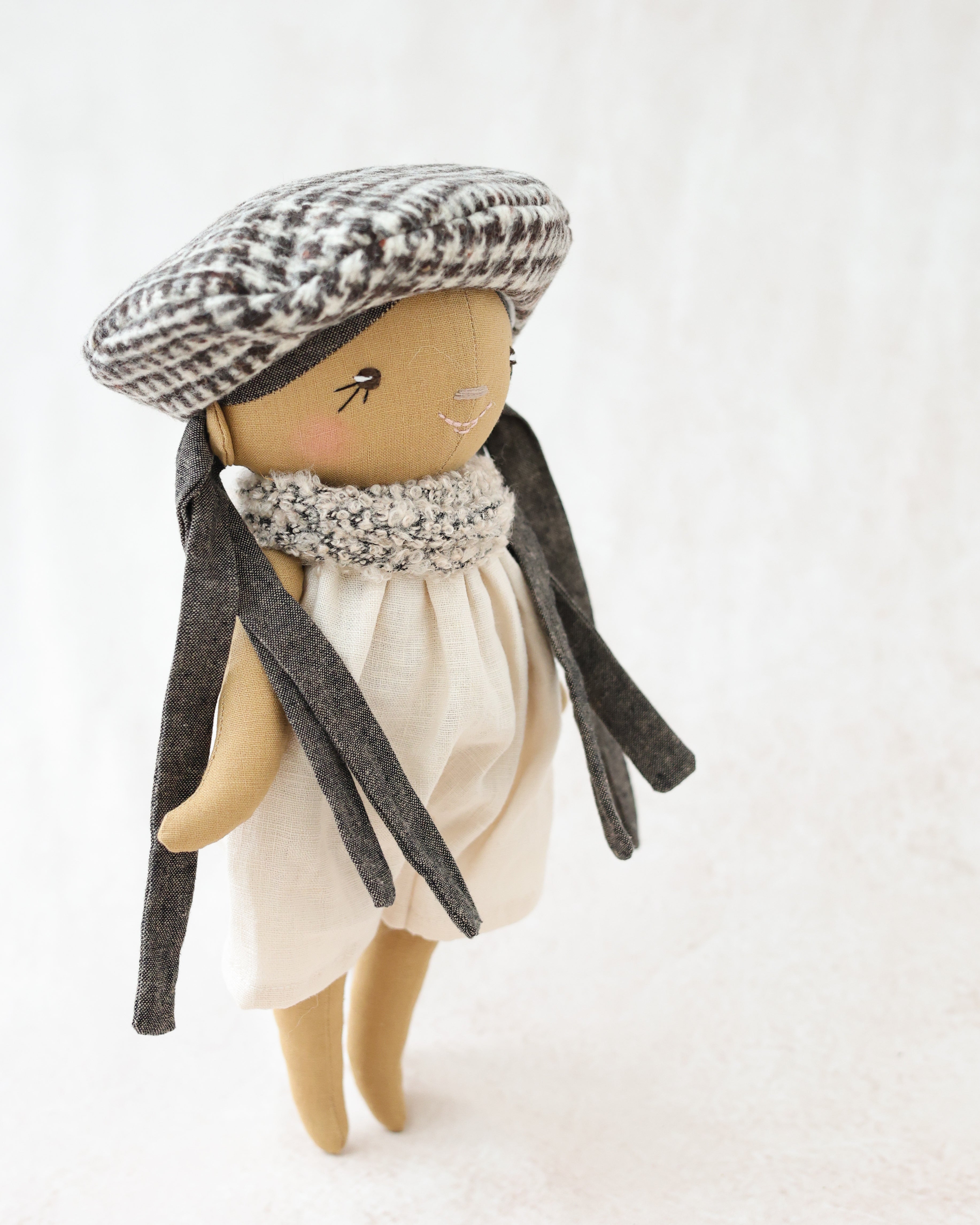 Classic Doll Dark Skin and Long Brown Hair