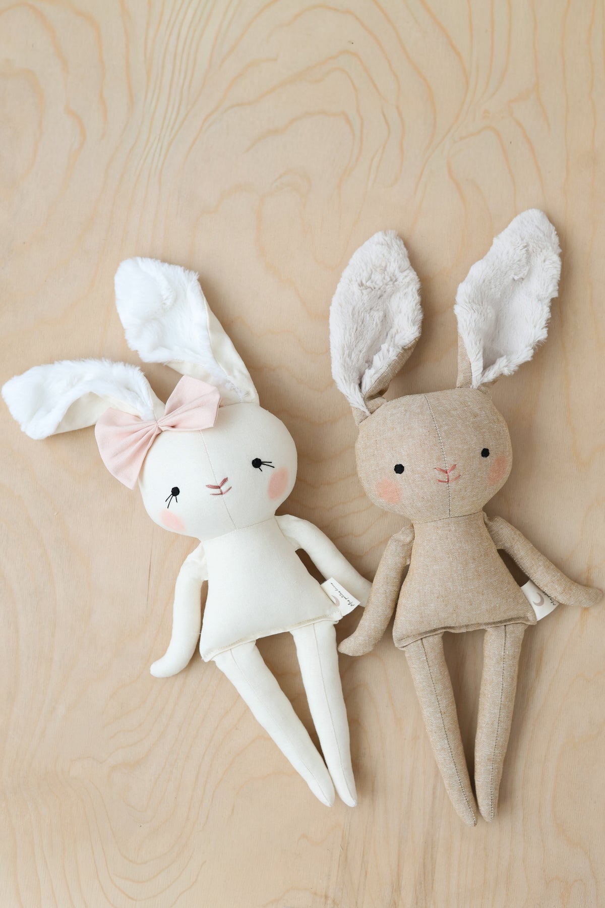 DIY Bunny Plush Sewing Pattern - Mes Petites Lunes