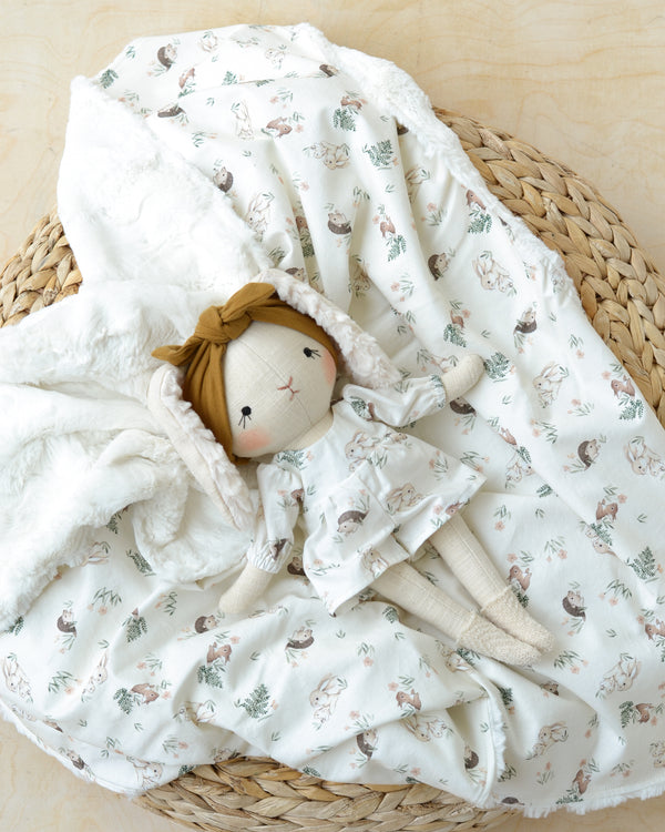 Bunny Doll and Blanket set | Bunny