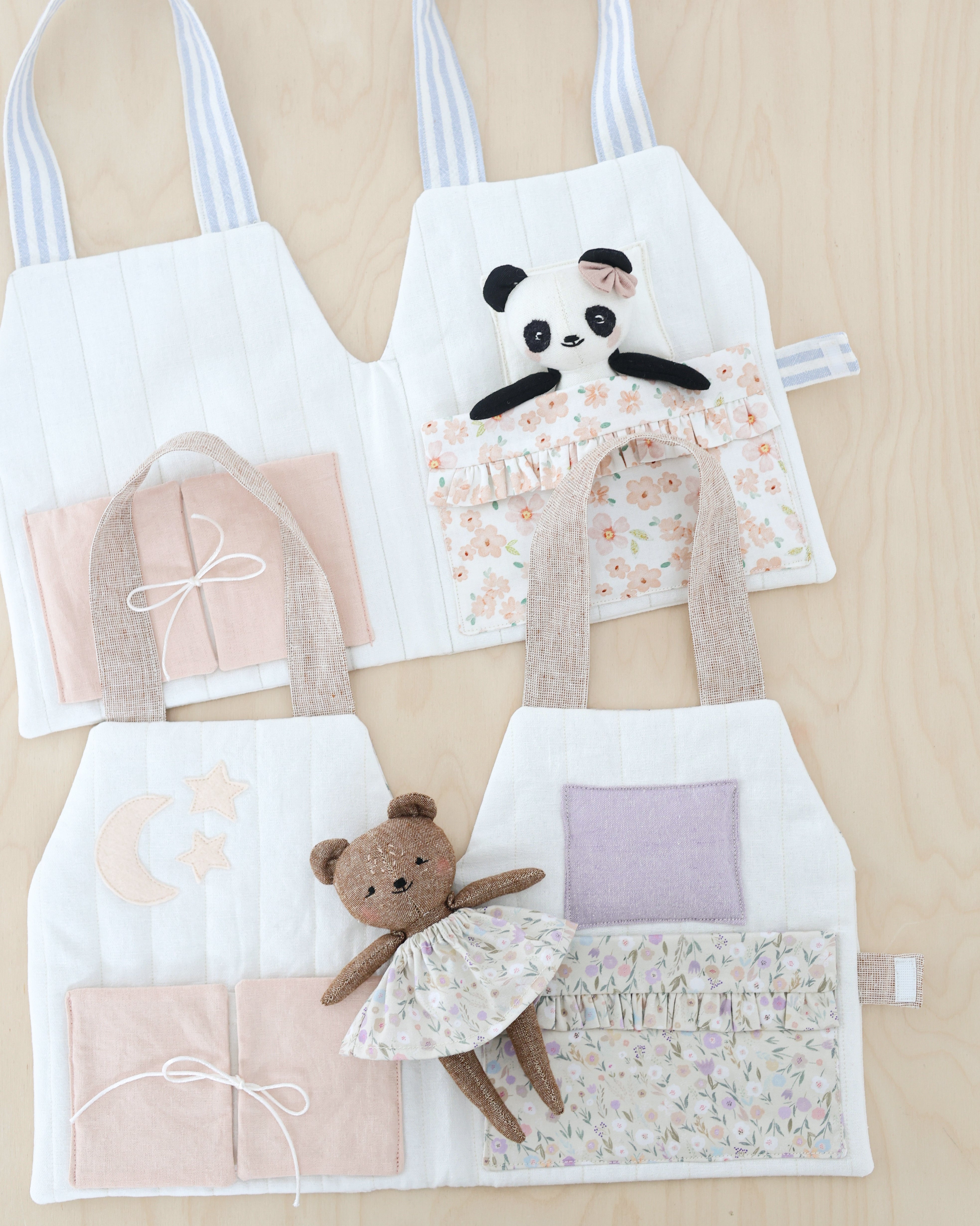 Dollhouse Play Bag Sewing Pattern – PDF Digital Download