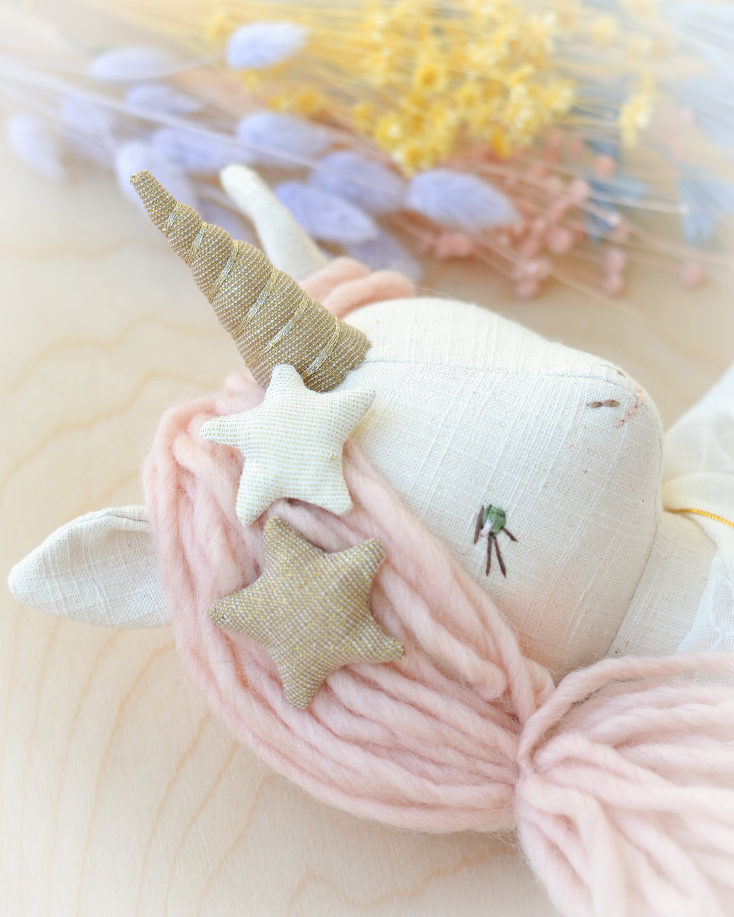 Sewing Pattern - Unicorn doll