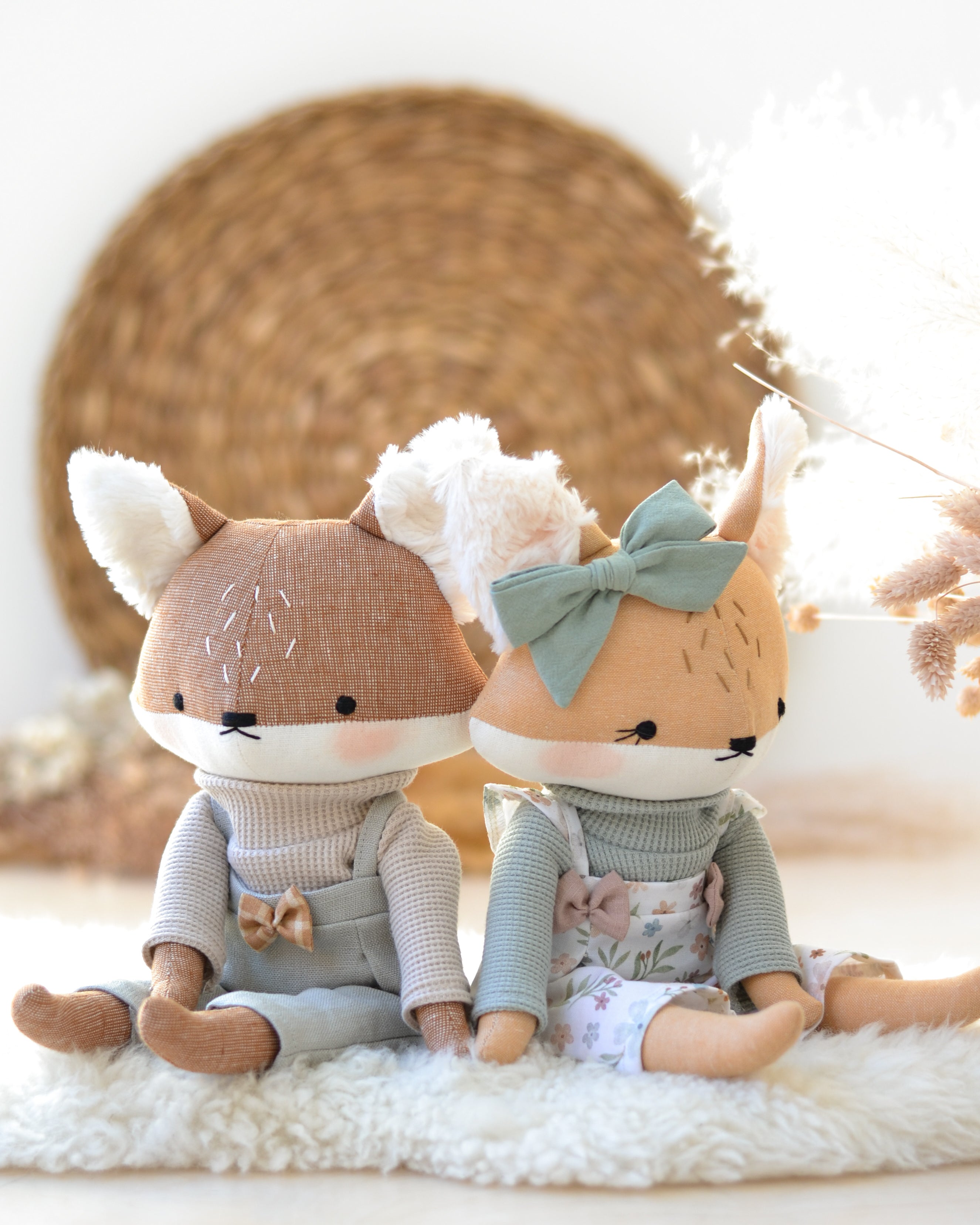 Sewing Pattern - Fox doll