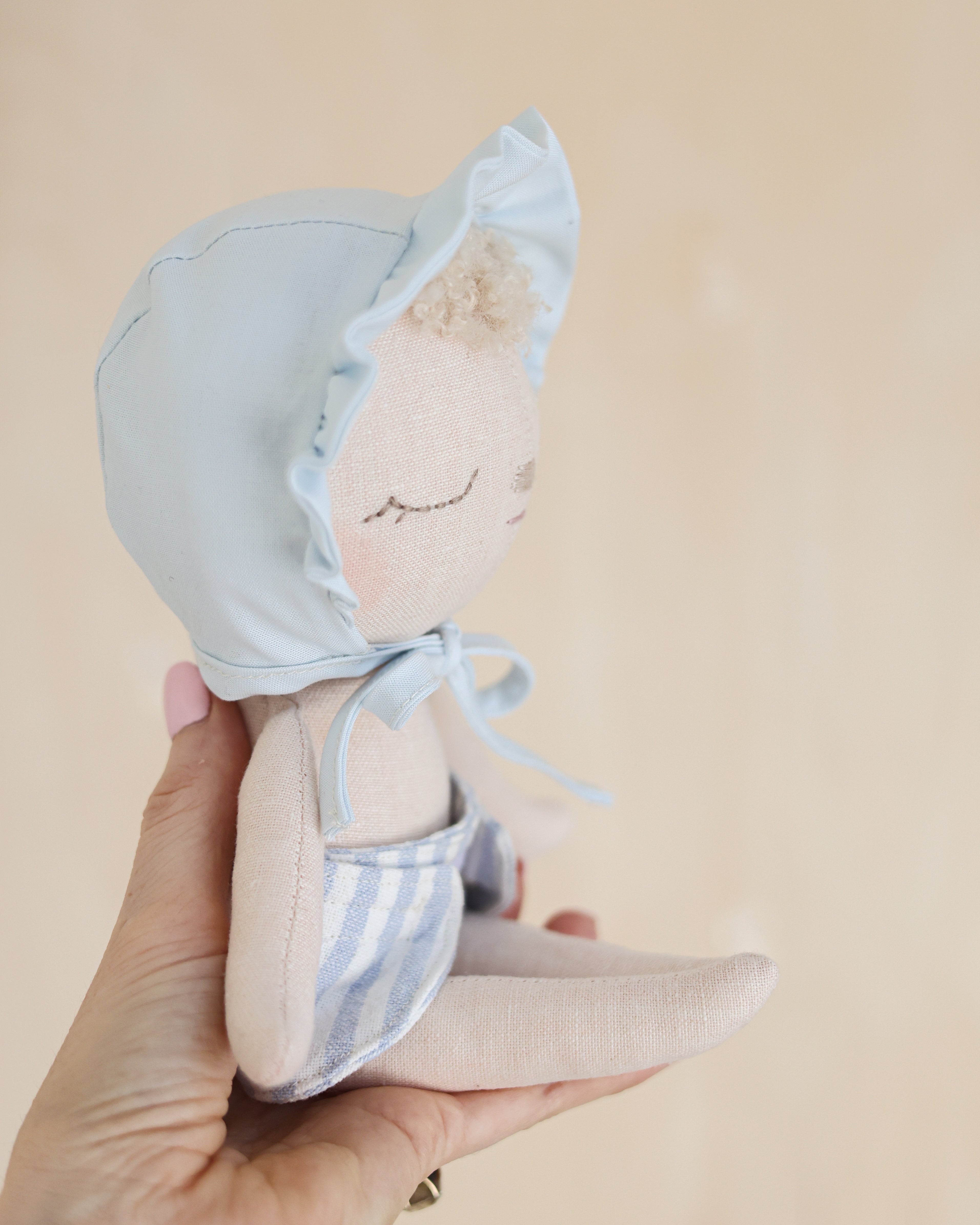Baby Doll · Blue Bonnet & Diaper