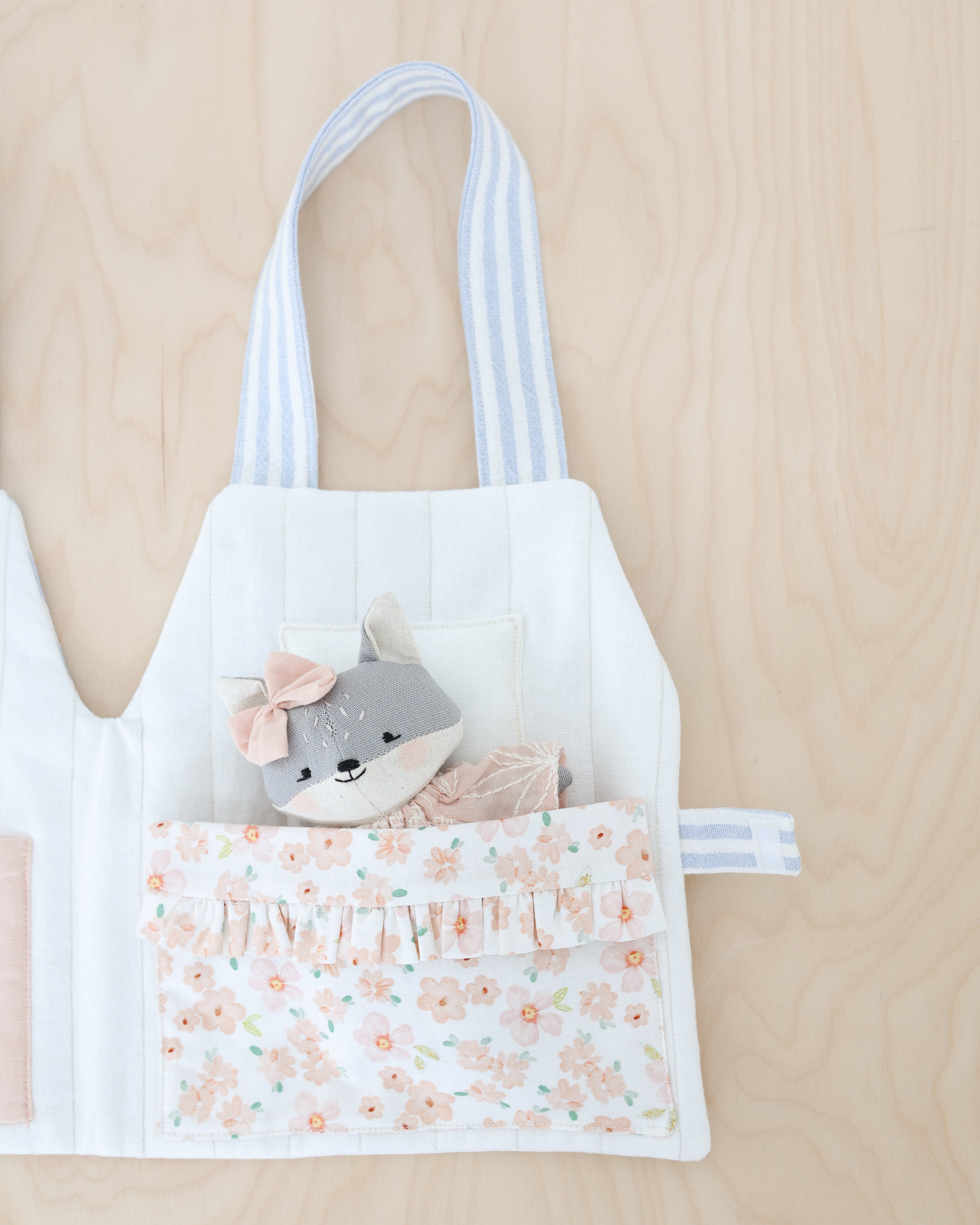 Dollhouse Play Bag Sewing Pattern – PDF Digital Download