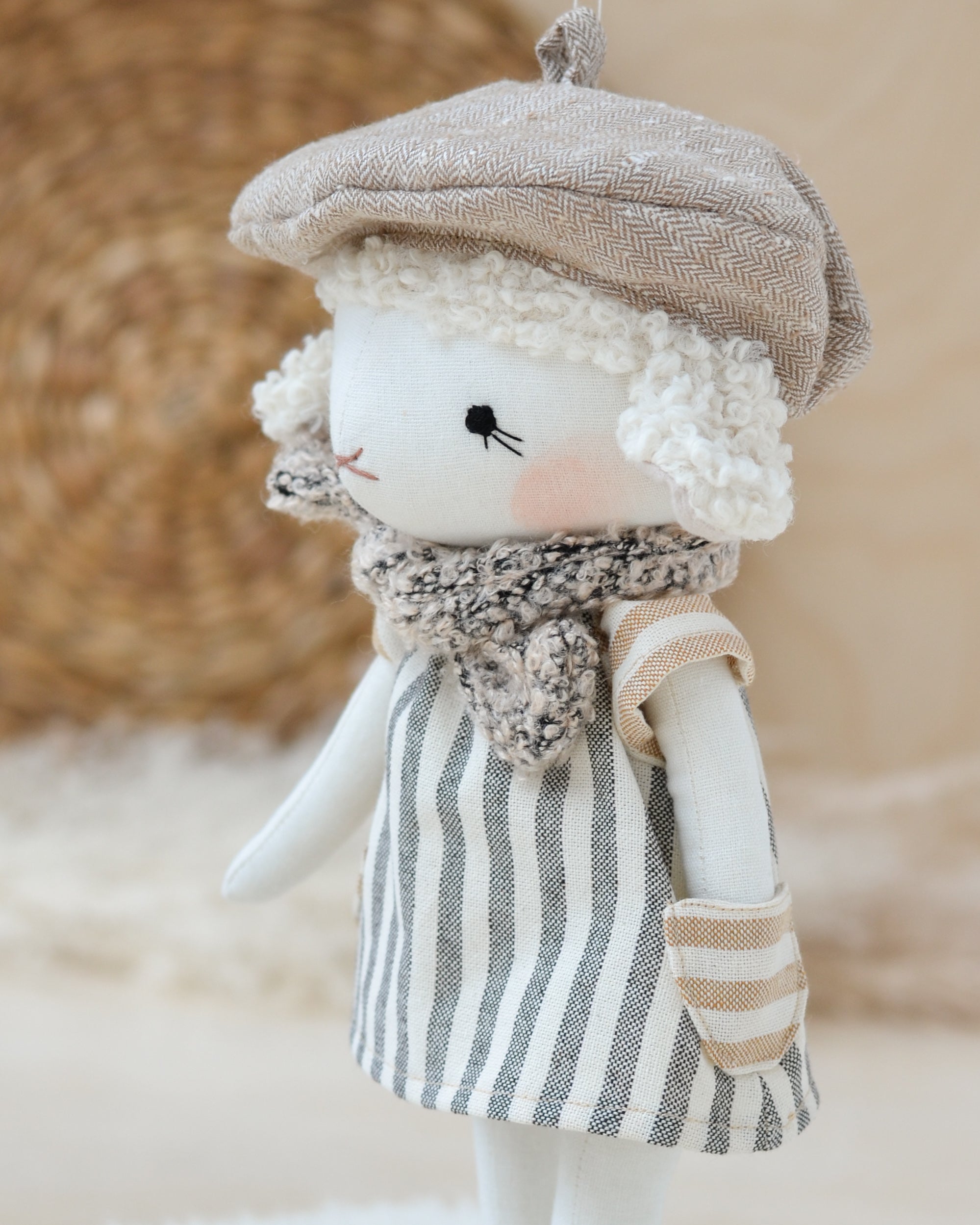 Sewing Pattern - Sheep doll