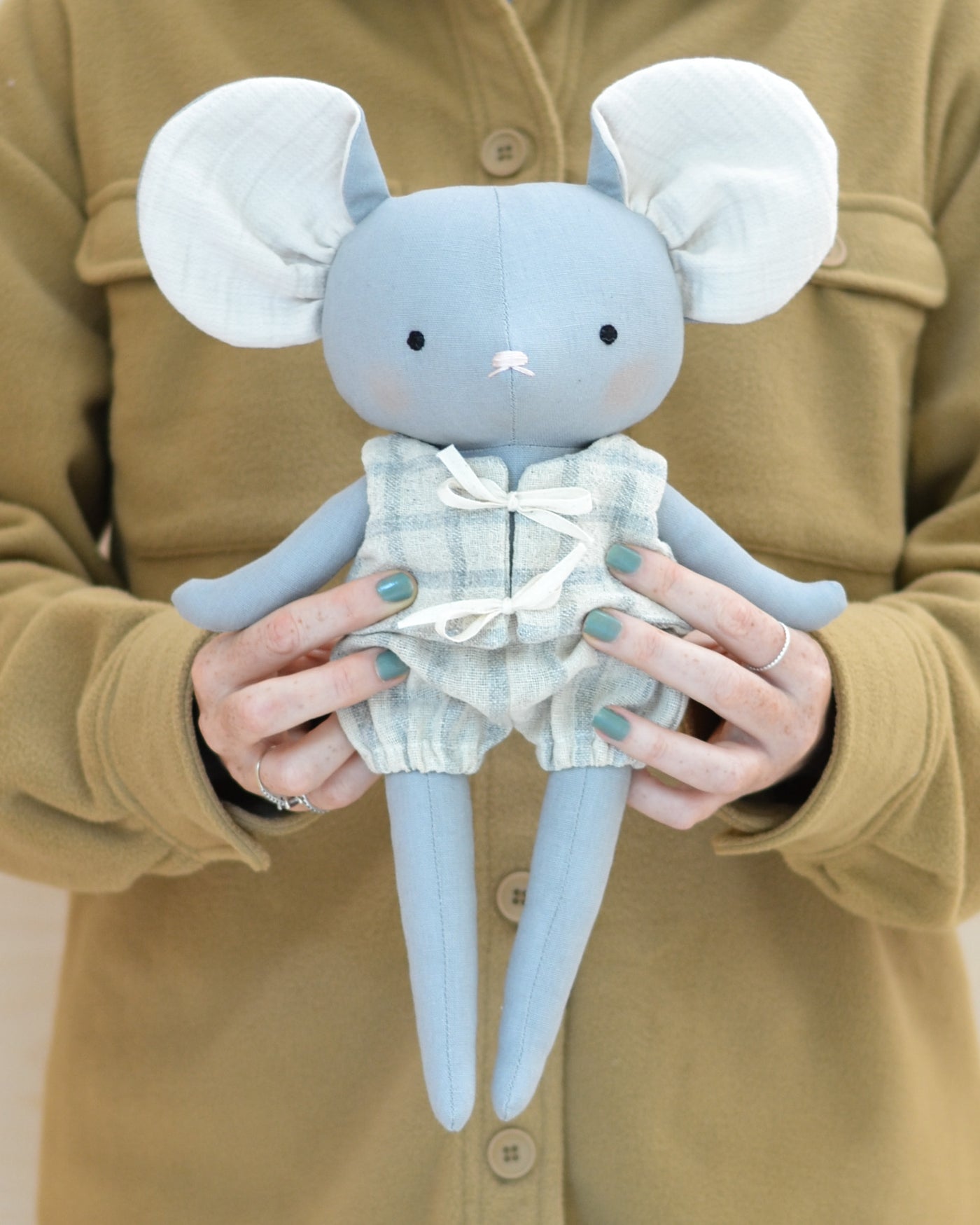Mouse Doll Sewing Pattern Mes Petites Lunes