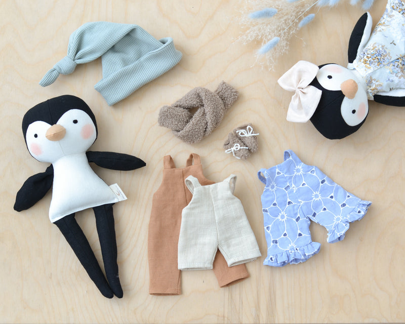 Sewing Pattern - Penguin doll