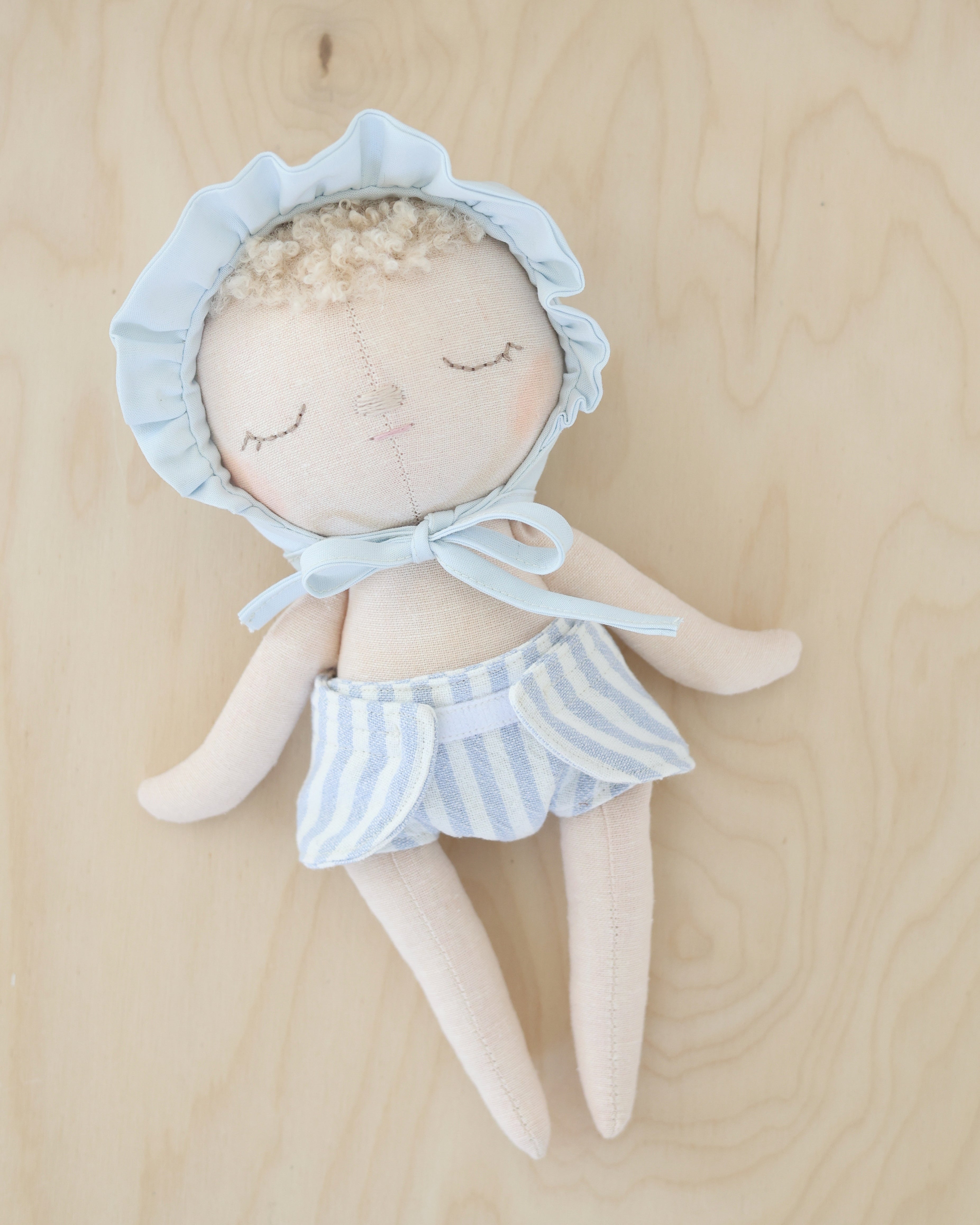 Baby Doll · Blue Bonnet & Diaper