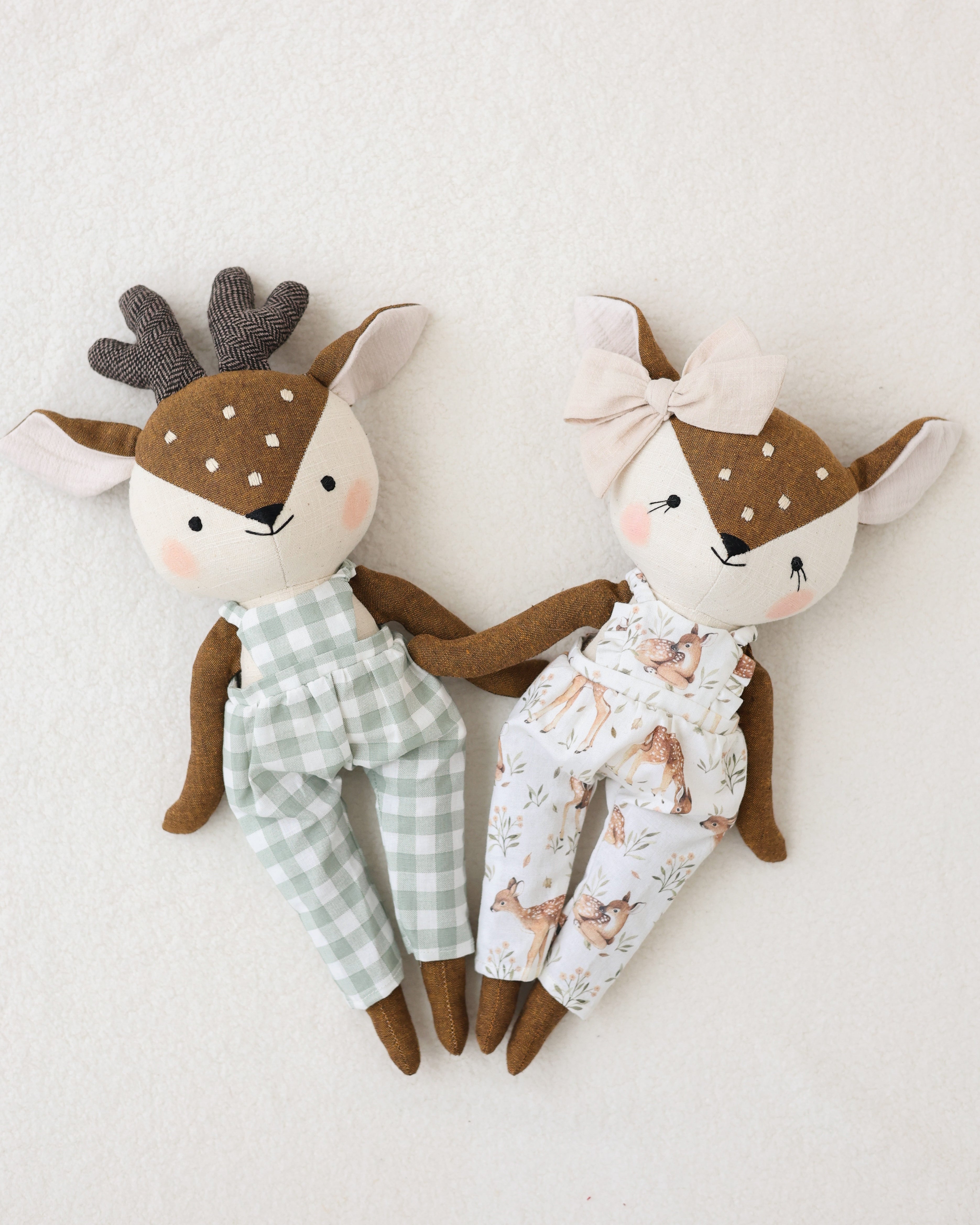 Fawn Soft Toy Sewing Pattern – PDF Digital Download