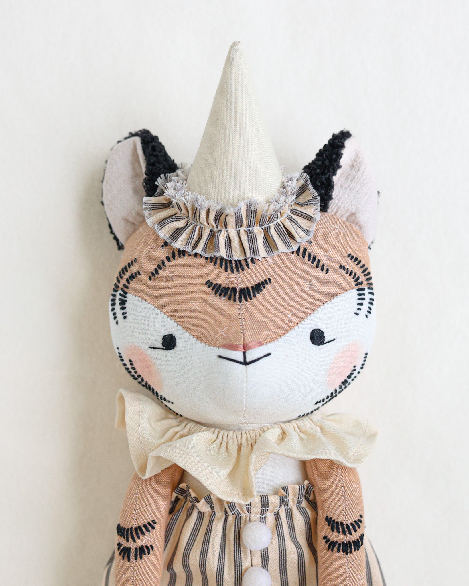 Tiger Doll Sewing Pattern – PDF Digital Download