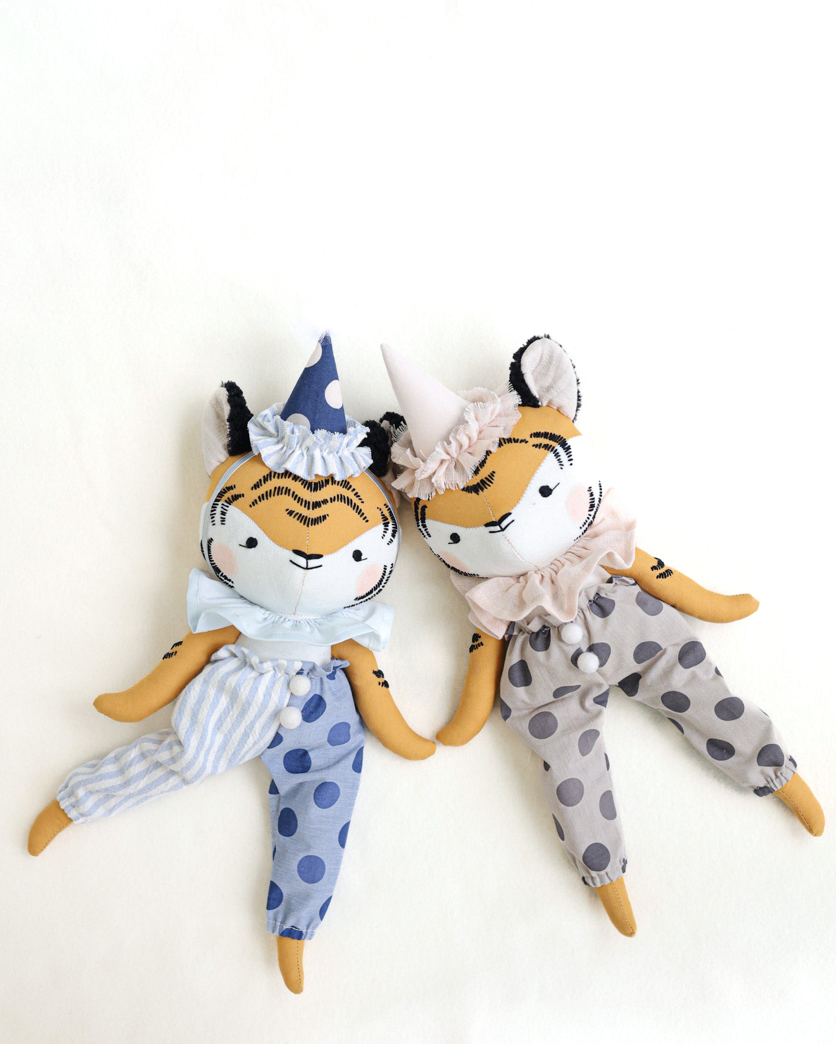 Tiger Doll Sewing Pattern – PDF Digital Download